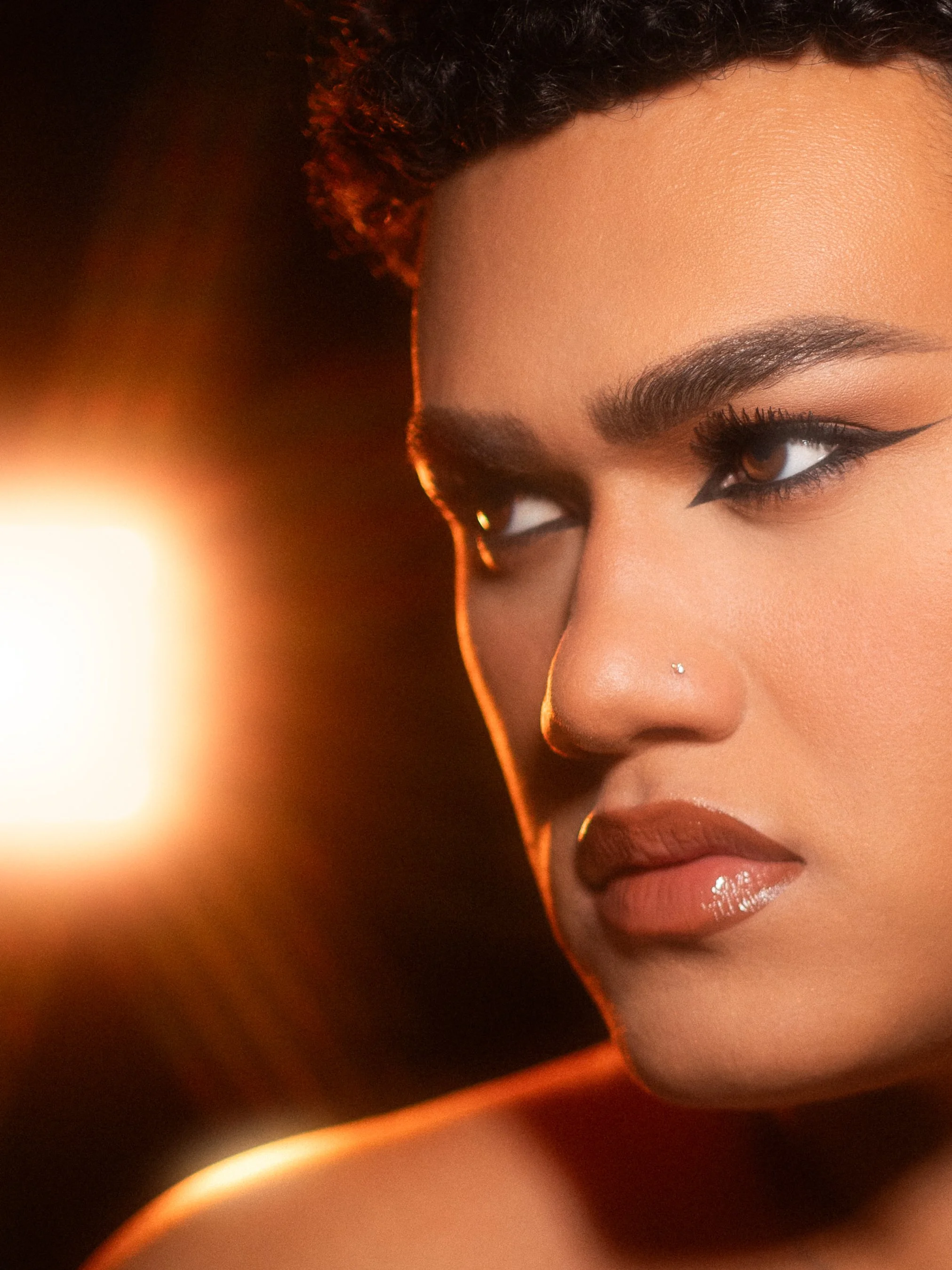 Kylee De Thier promoting Season 3 of Euphoria on NEON New Zealand with a Maddie and Donni Davy inspired western makeup look.