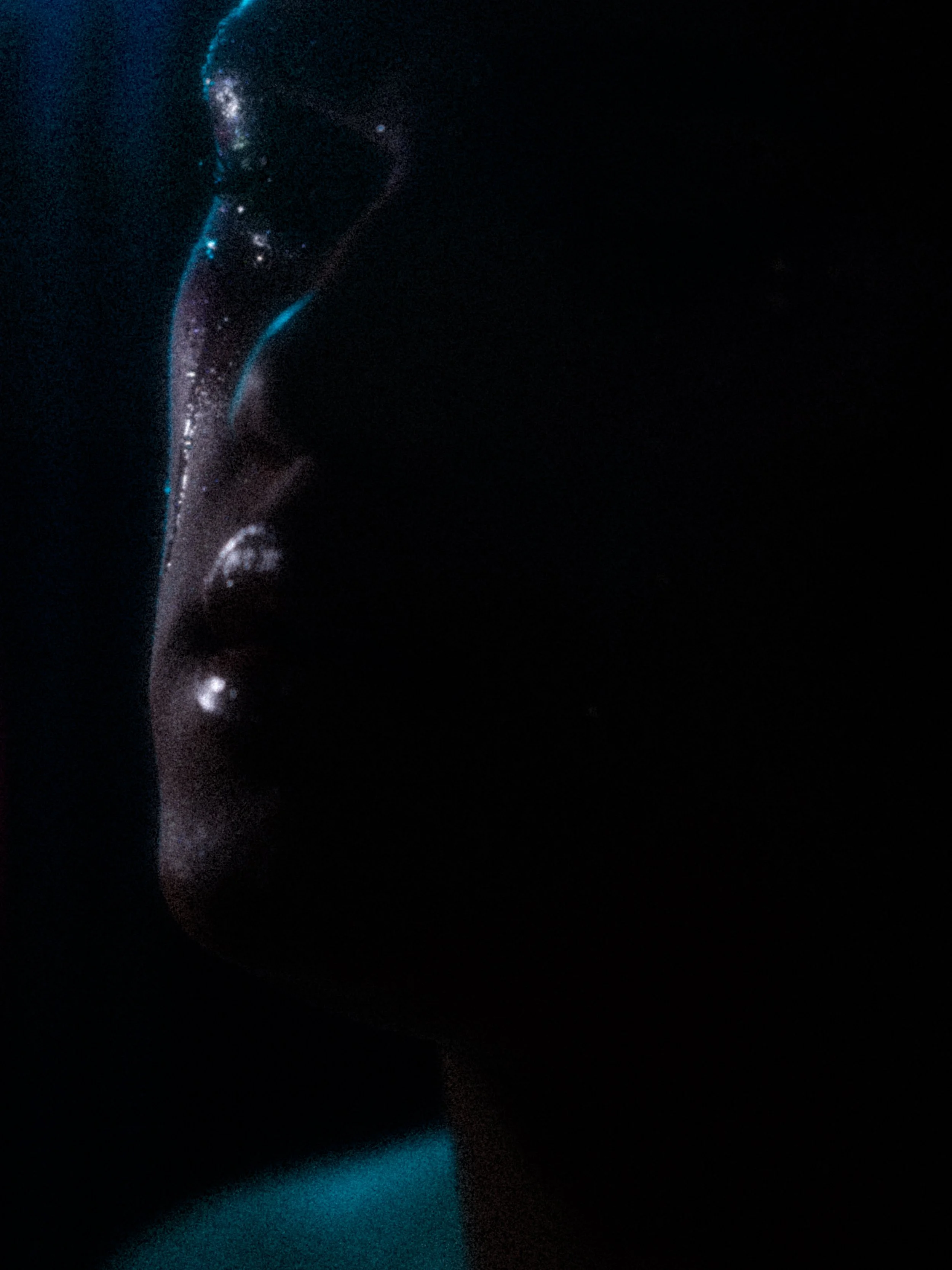 Kylee De Thier promoting Season 3 of Euphoria on NEON New Zealand with a glitter Donni Davy inspired purple and blue makeup look recreating "Rue's Tears" by Zendaya.