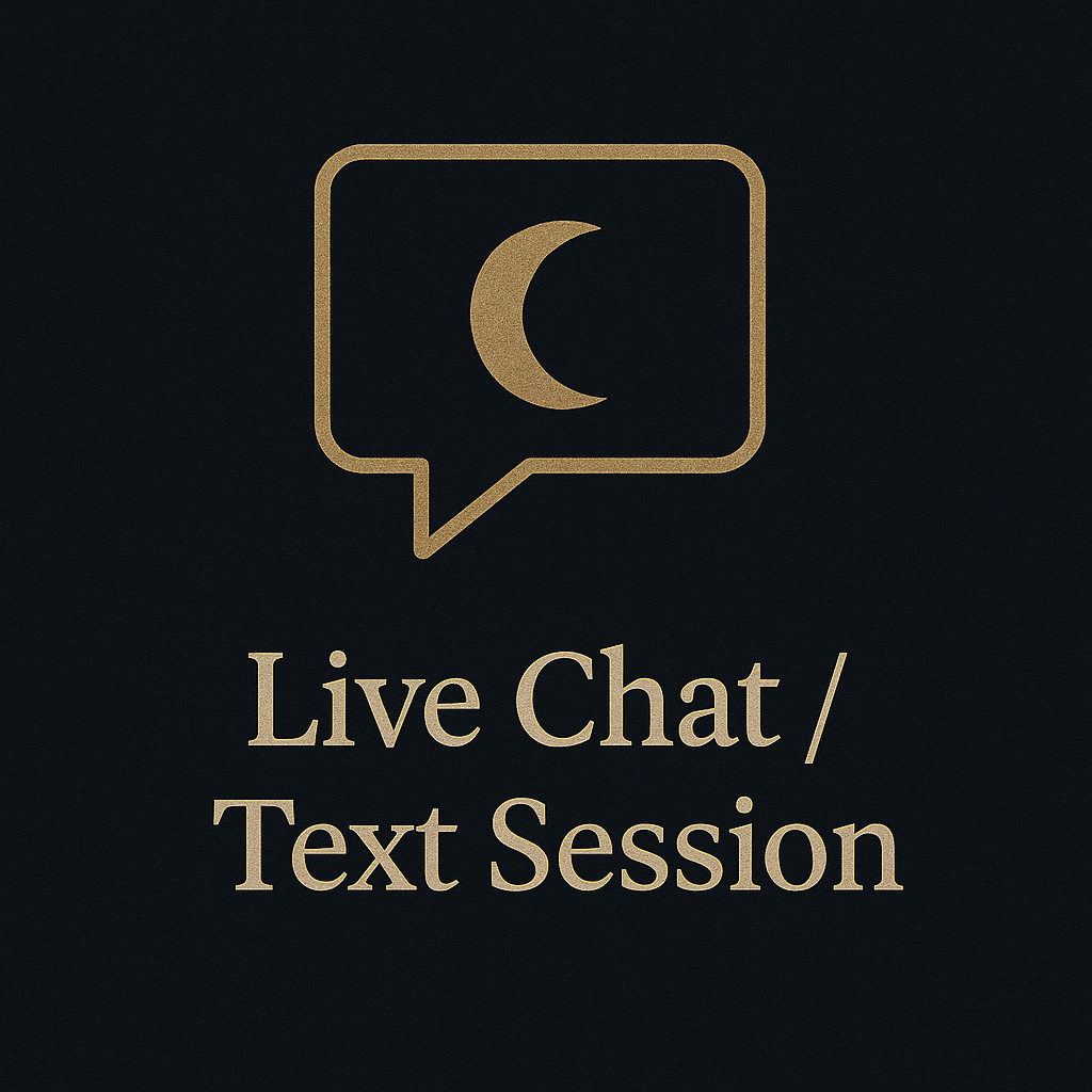 Live Chat / Text Session