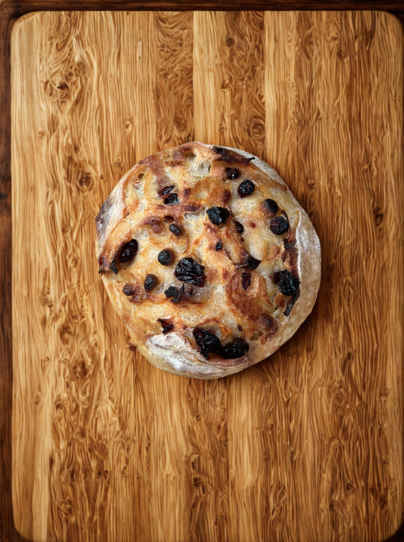 White Chocolate & Cranberry Sourdough