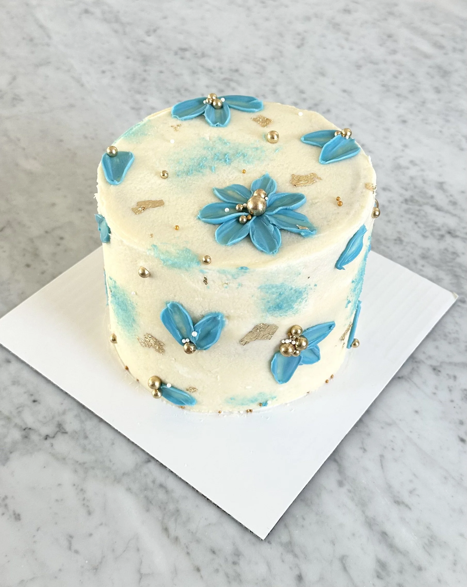 Pistachio Cake with Raspberry Filling and Cream Cheese Frosting