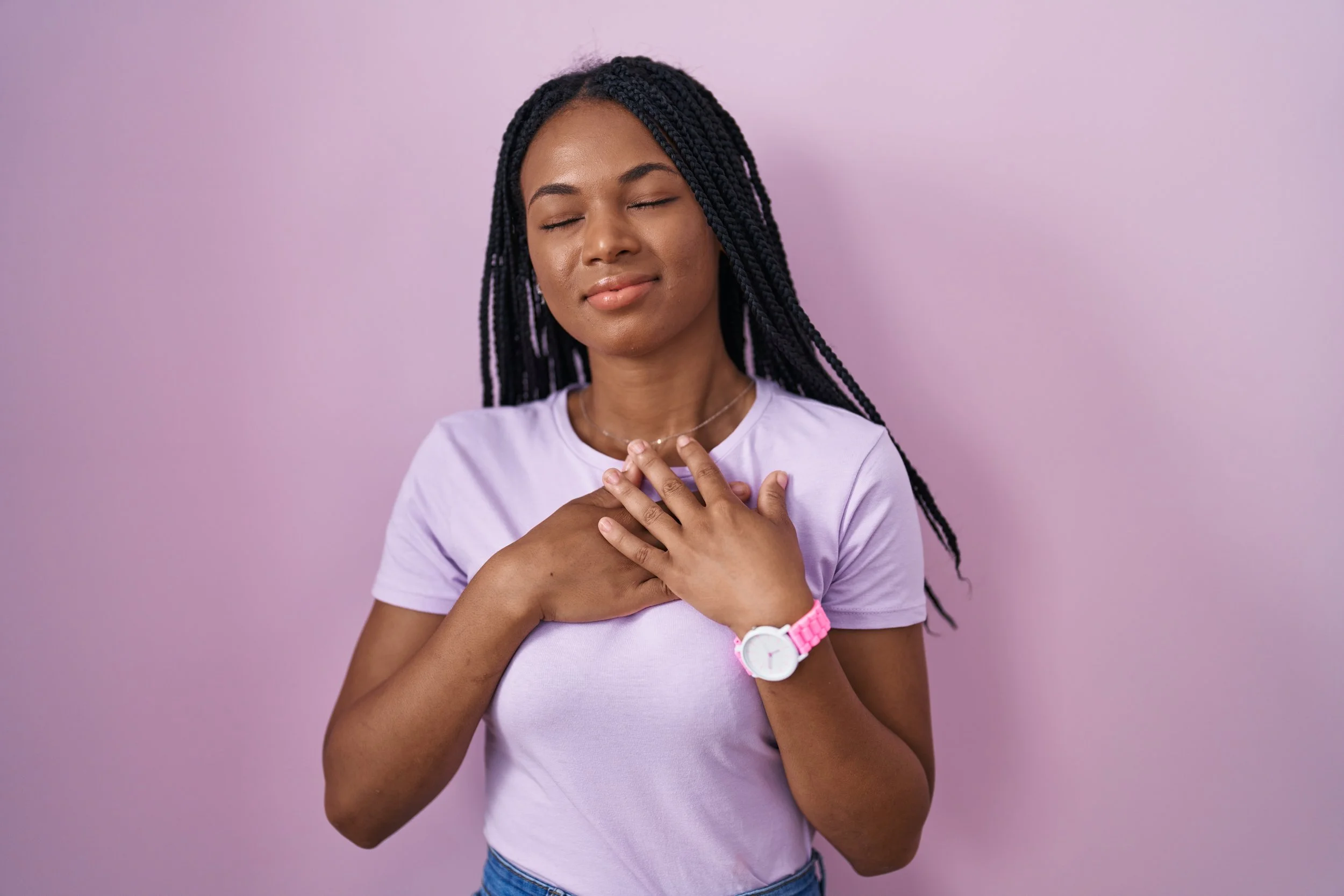 Hand-on-Body Breathing