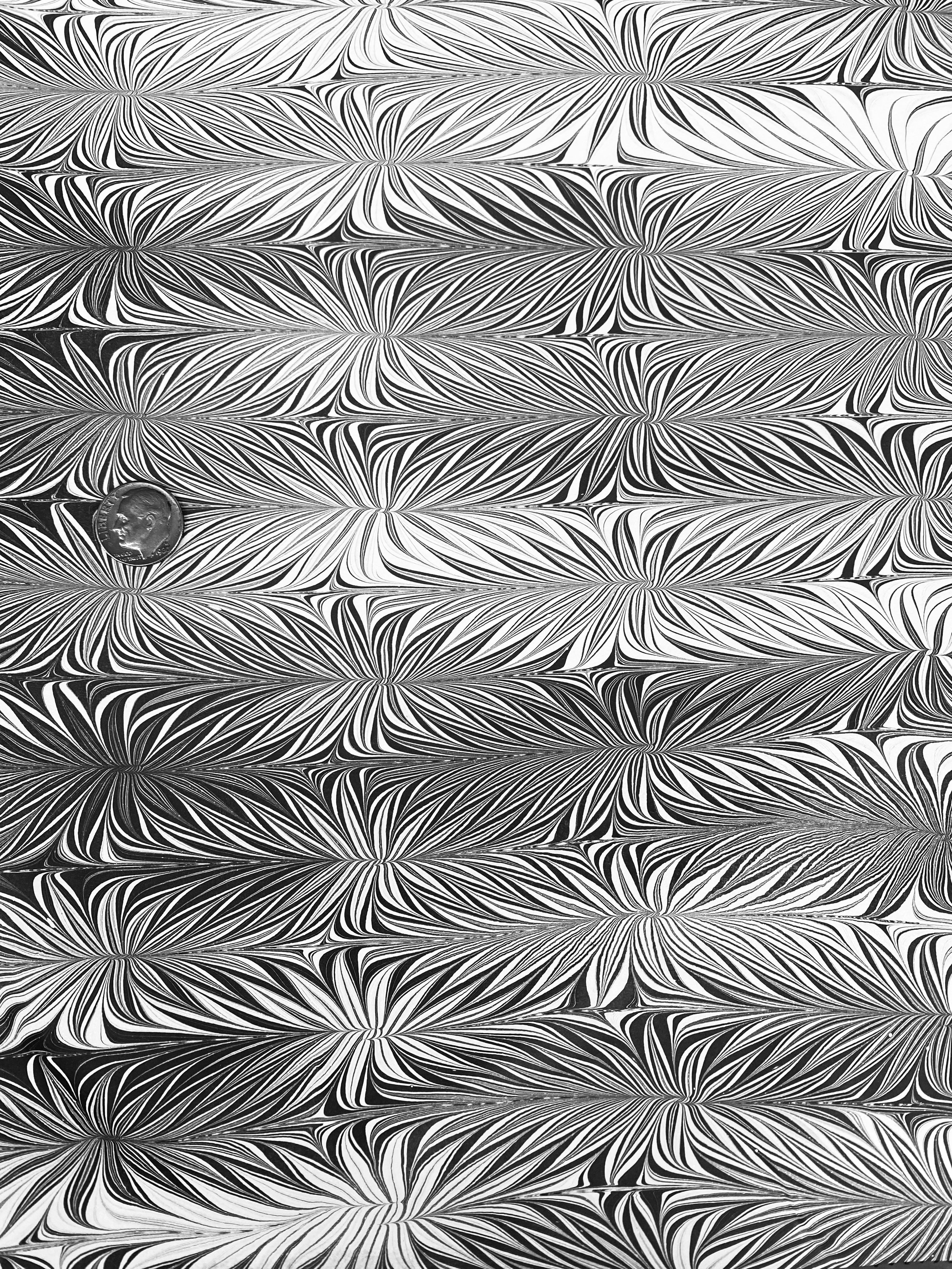 Chrysanthemum Pattern Marbling