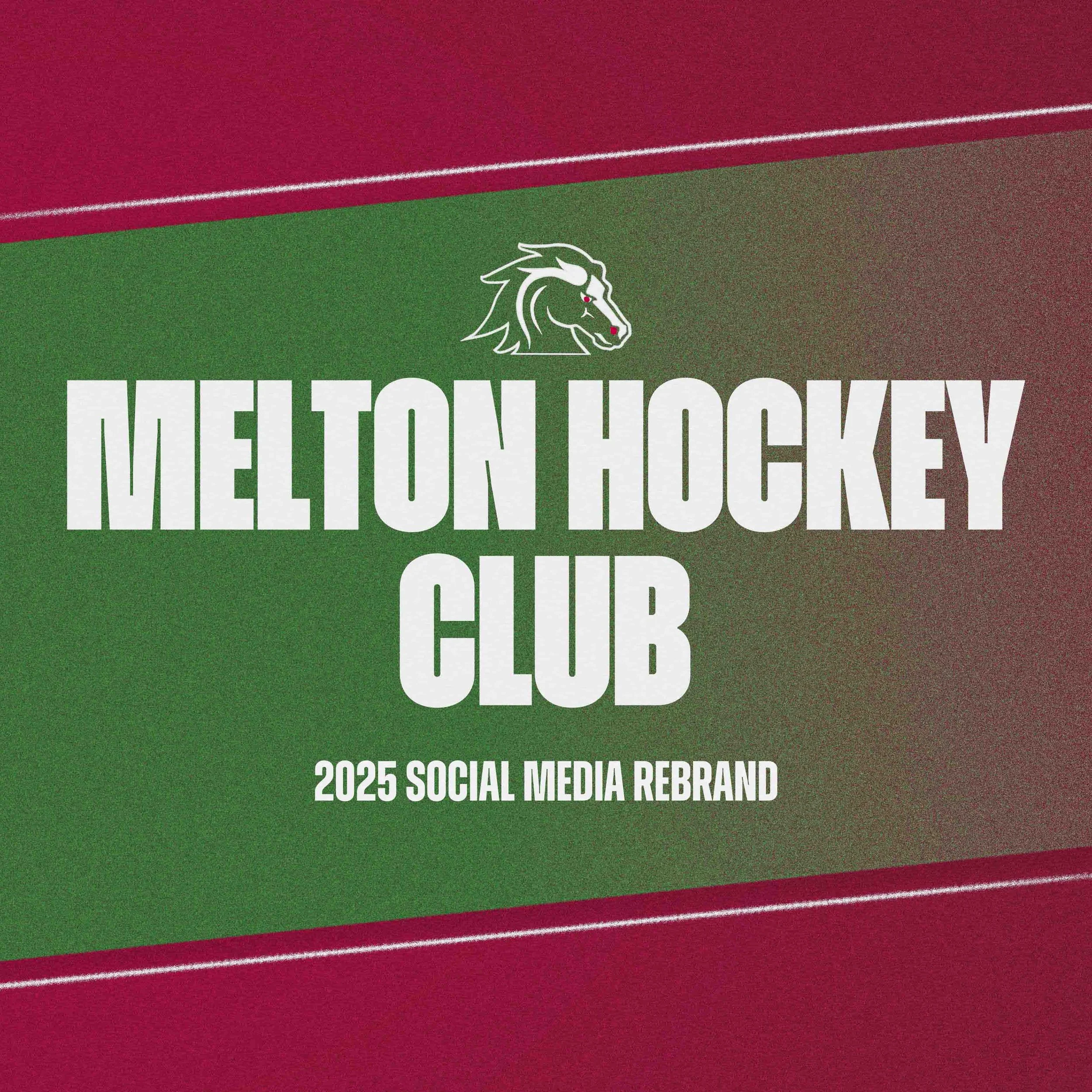 Melton hockey Club | Social Media Rebrand
