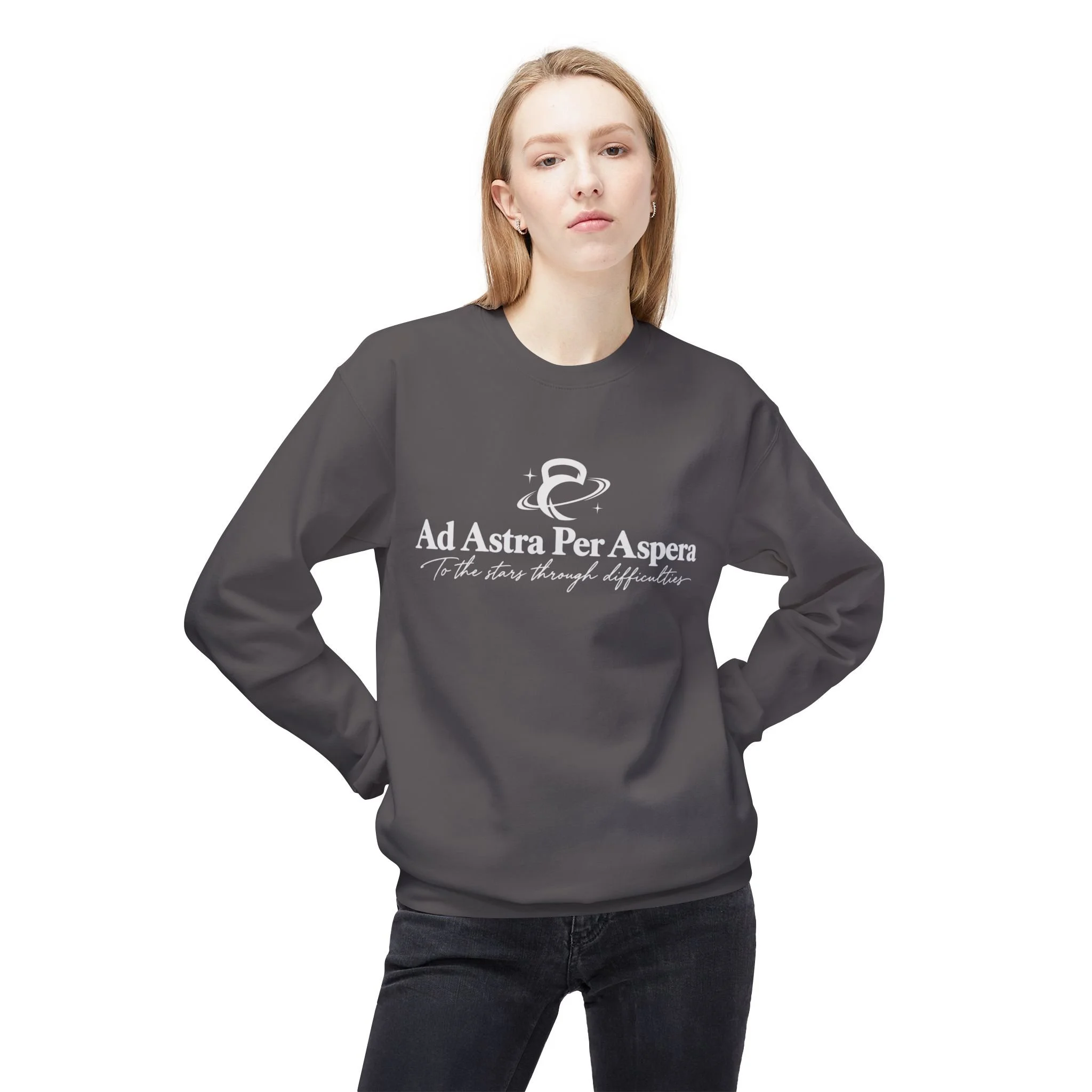 Ad Astra Per Aspera Crewneck Sweatshirt
