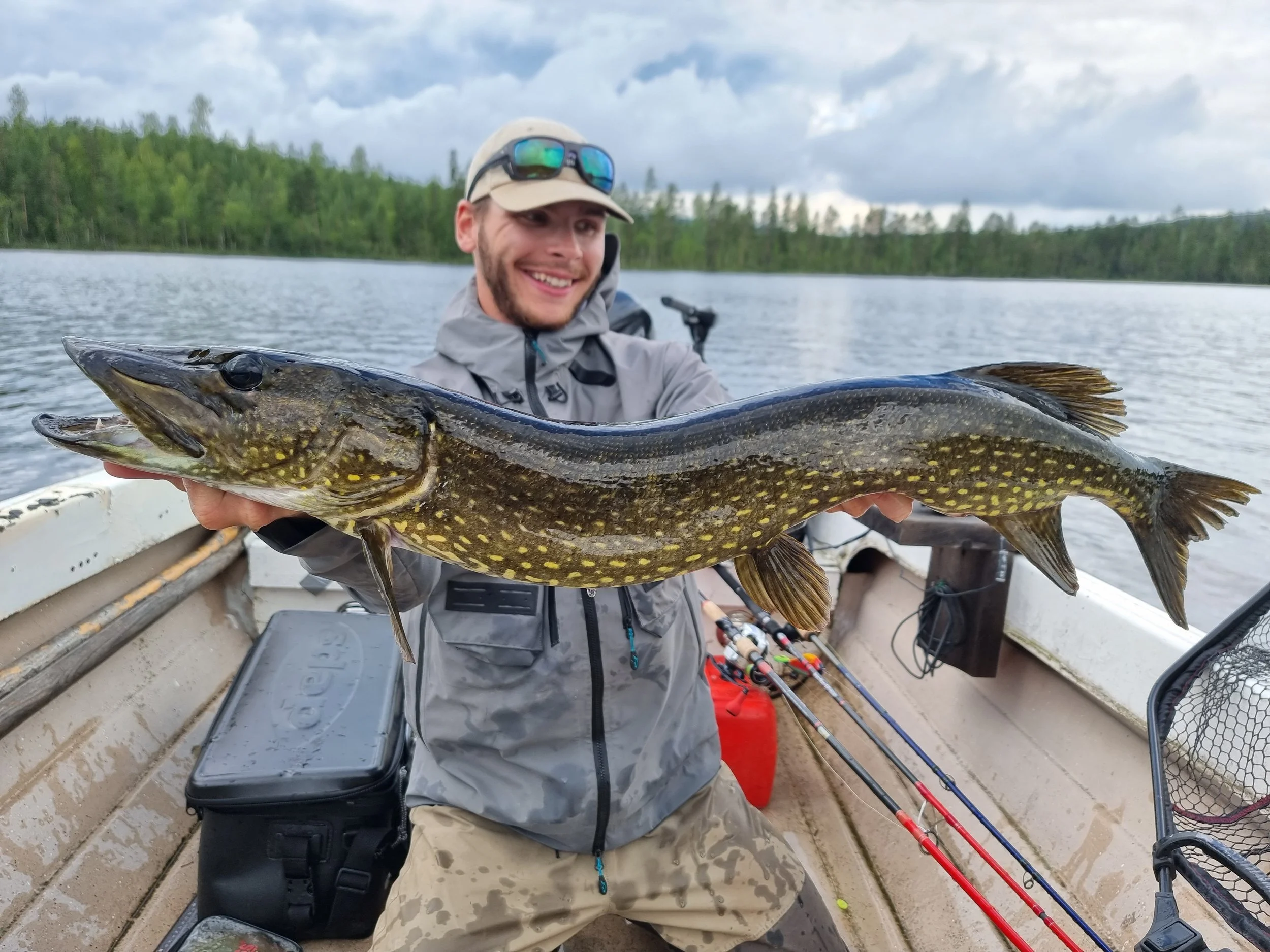 voyage pêche laponie, lapland fishing trip