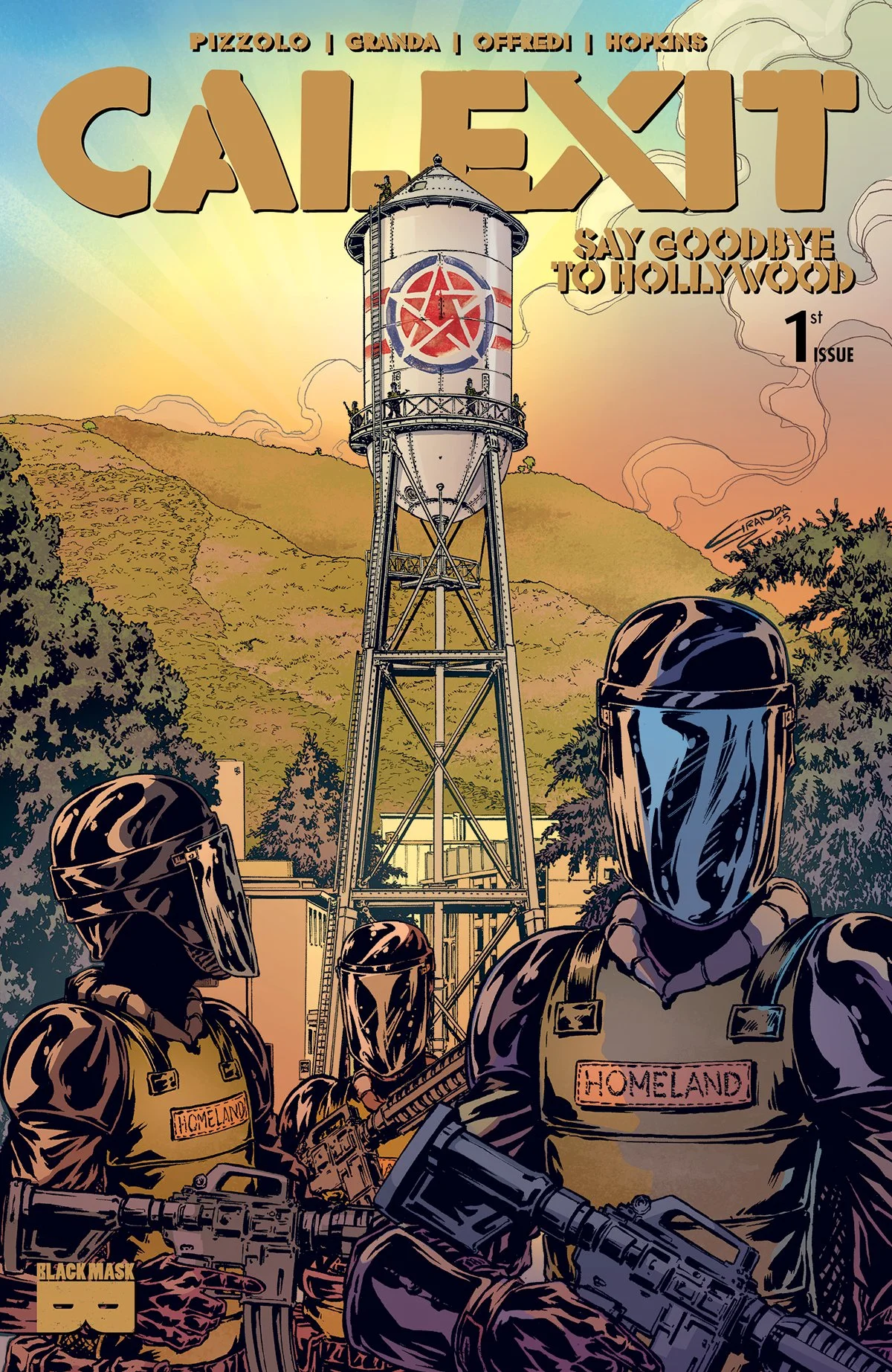 CALEXIT, Vol 3: Say Goodbye To Hollywood (3 issues). Coming Spring 2026