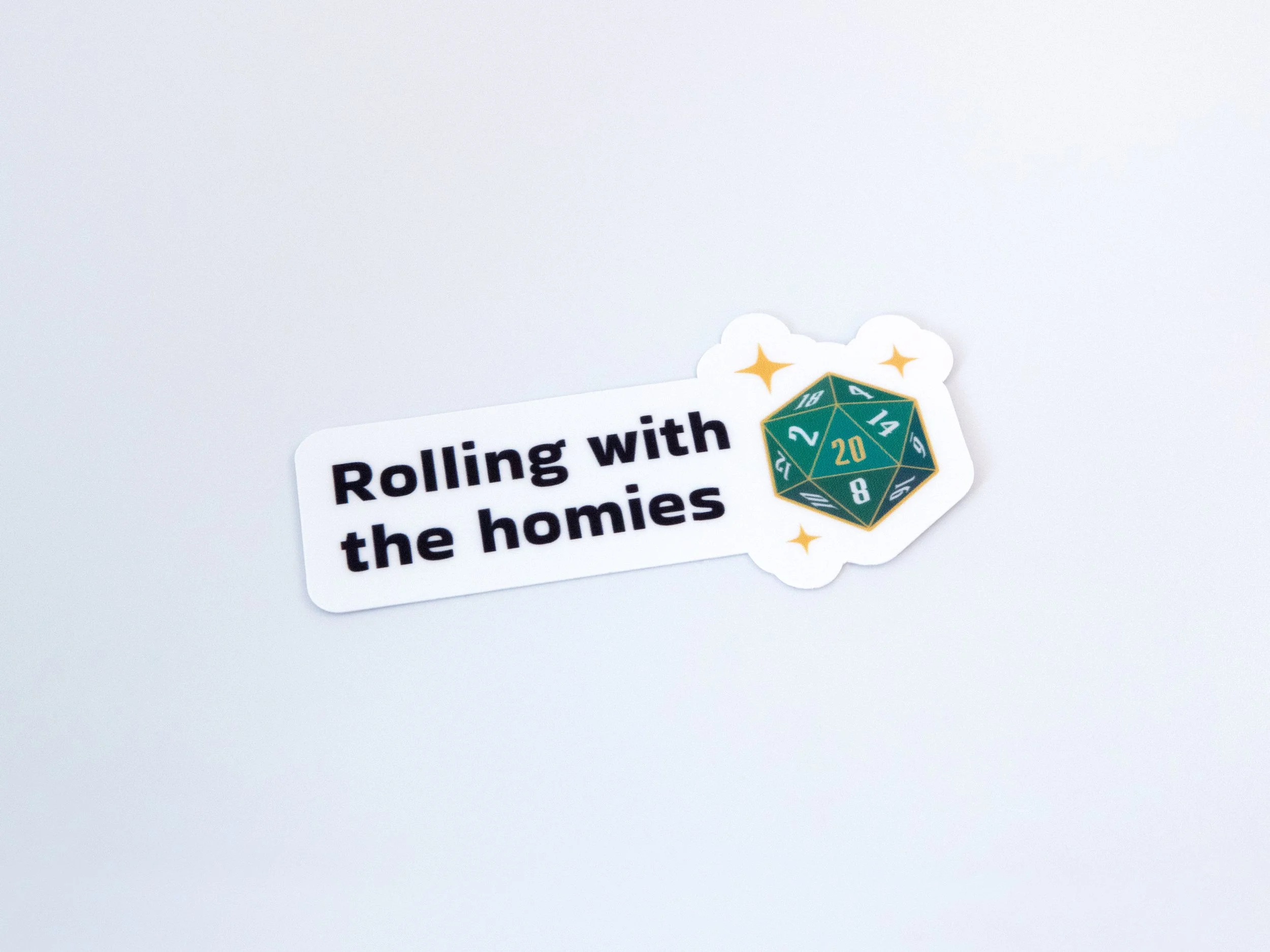 Rolling with the Homies Vinyl Sticker