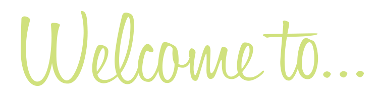 Green text says 'Welcome to...' on a black background.