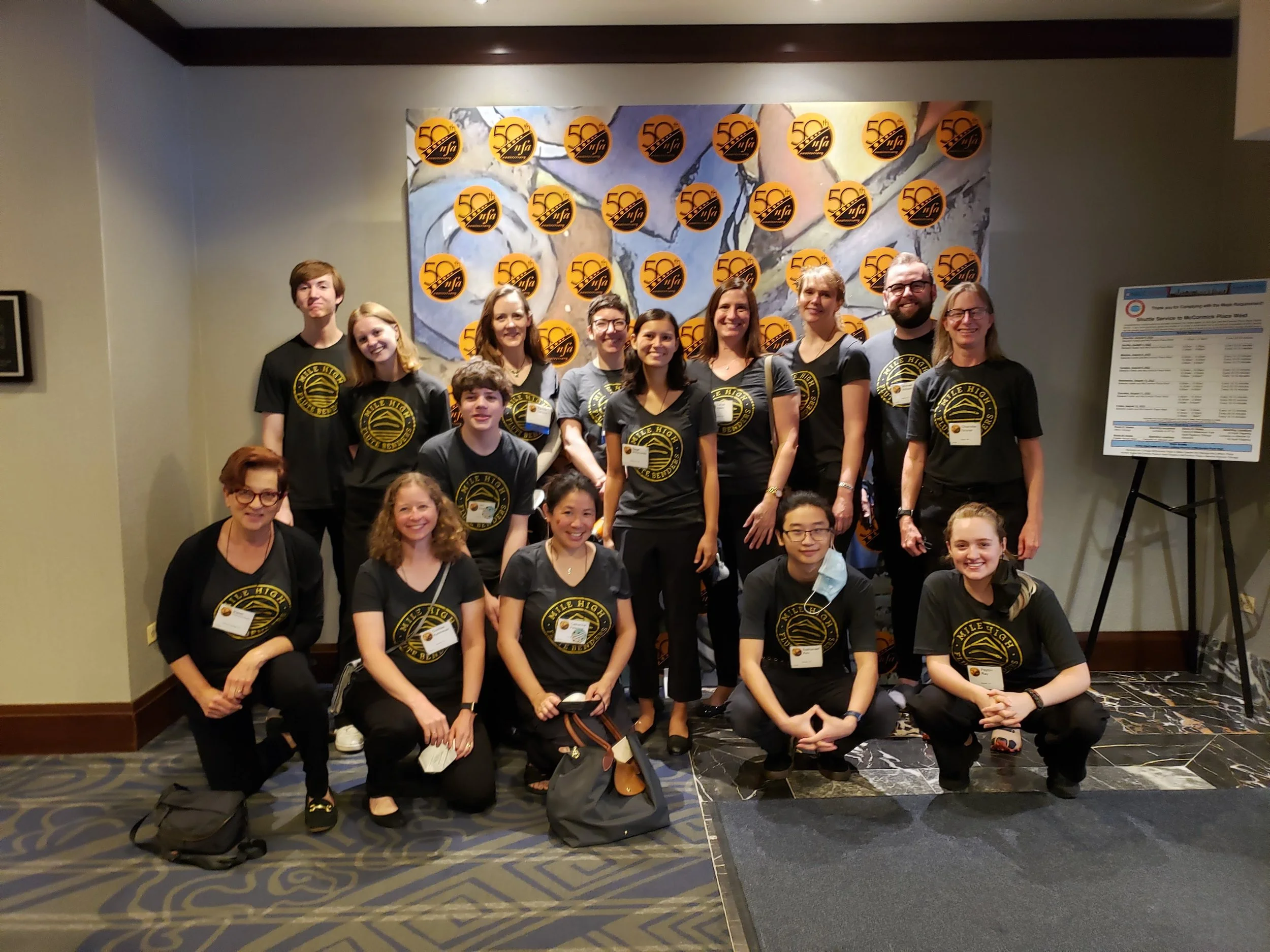 Mile High Flute Benders at NFA Chicago, 2022