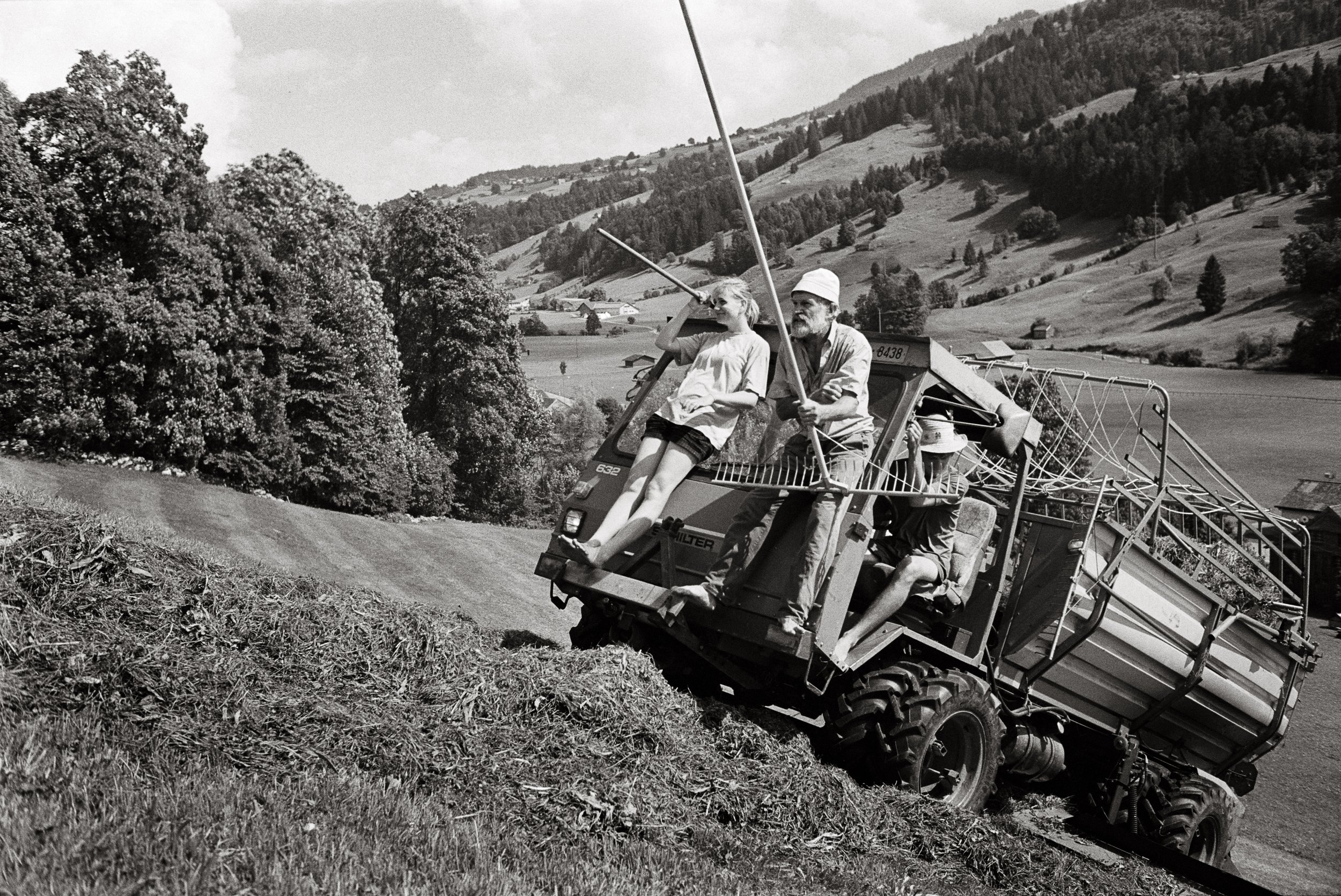 Heuernte im Toggenburg. 2015.
