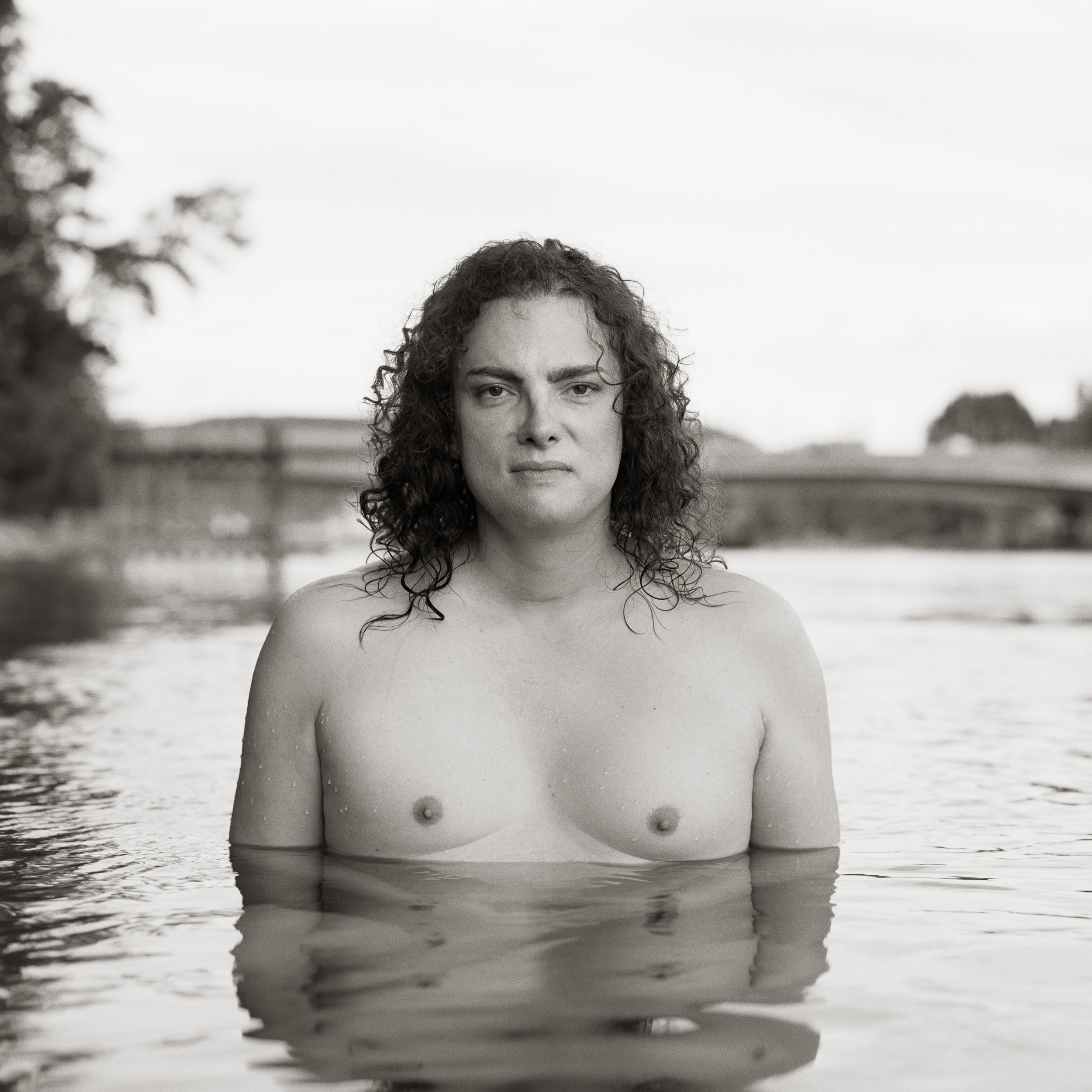 Lucia. 2020. 100 x 100 cm. Silbergelatine Barytabzug.