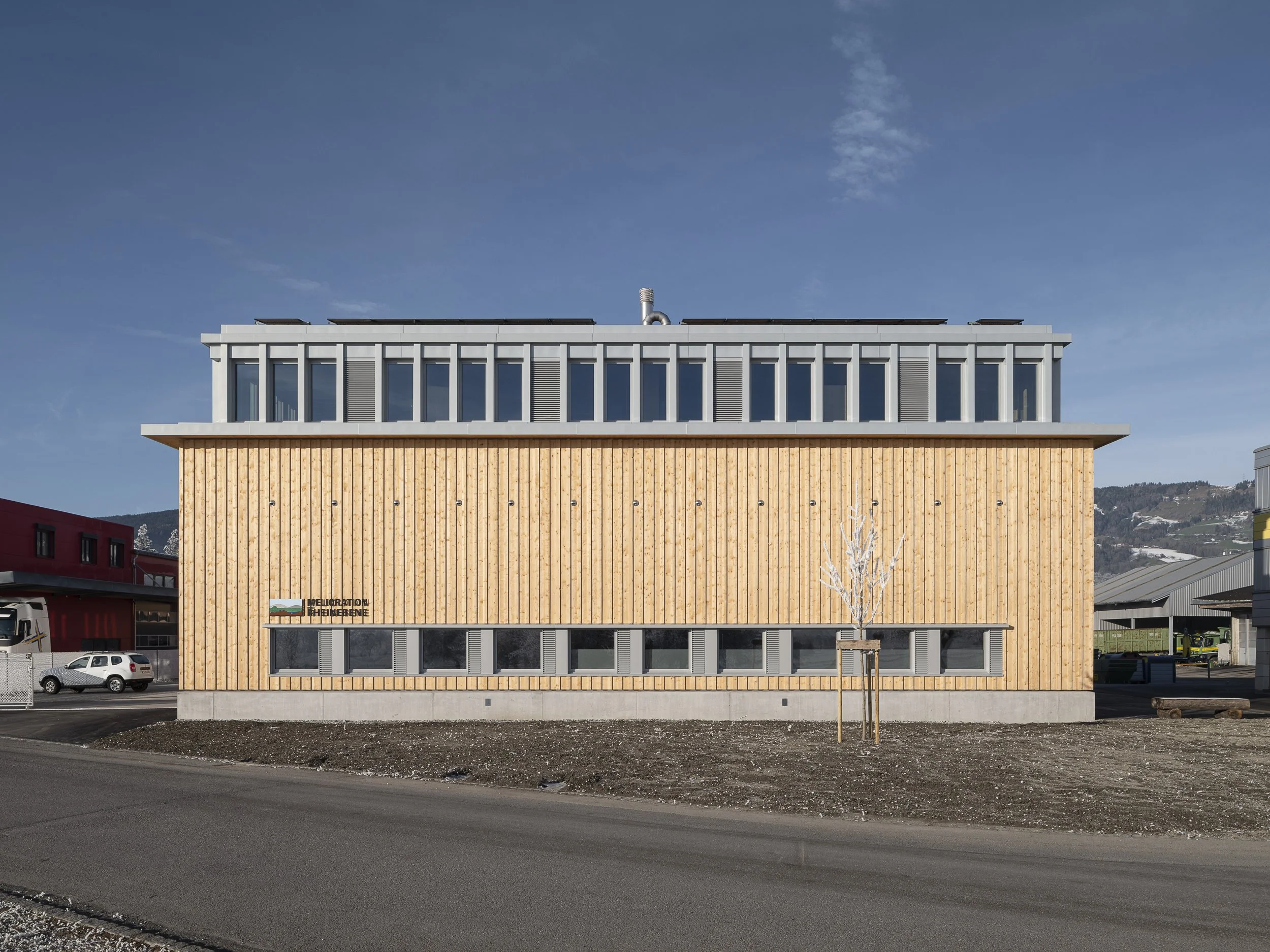 Werkhof Schnegger. Jung Berger Architekten. 2025.