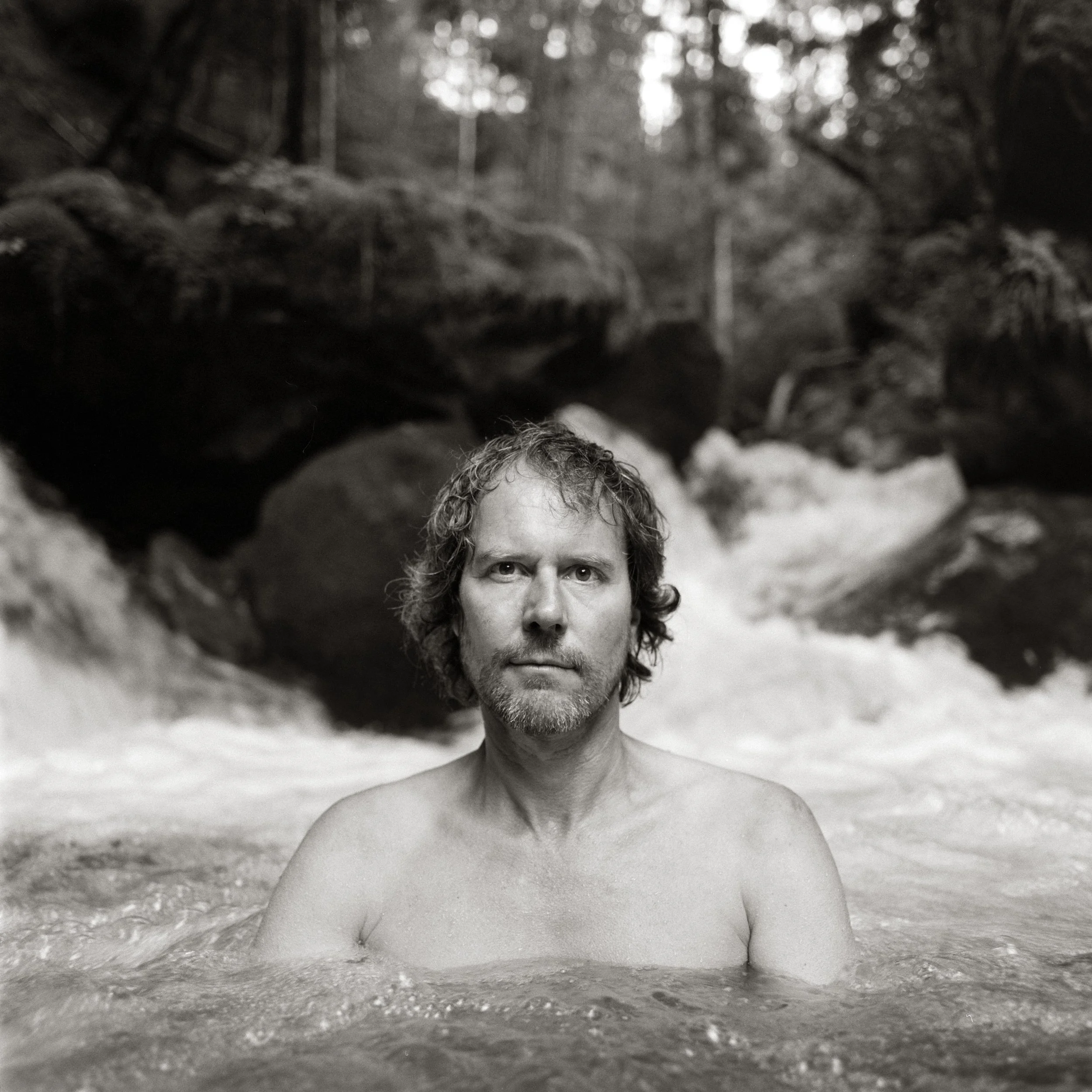 Hannes. 100 x 100 cm. Silbergelatine Barytabzug.