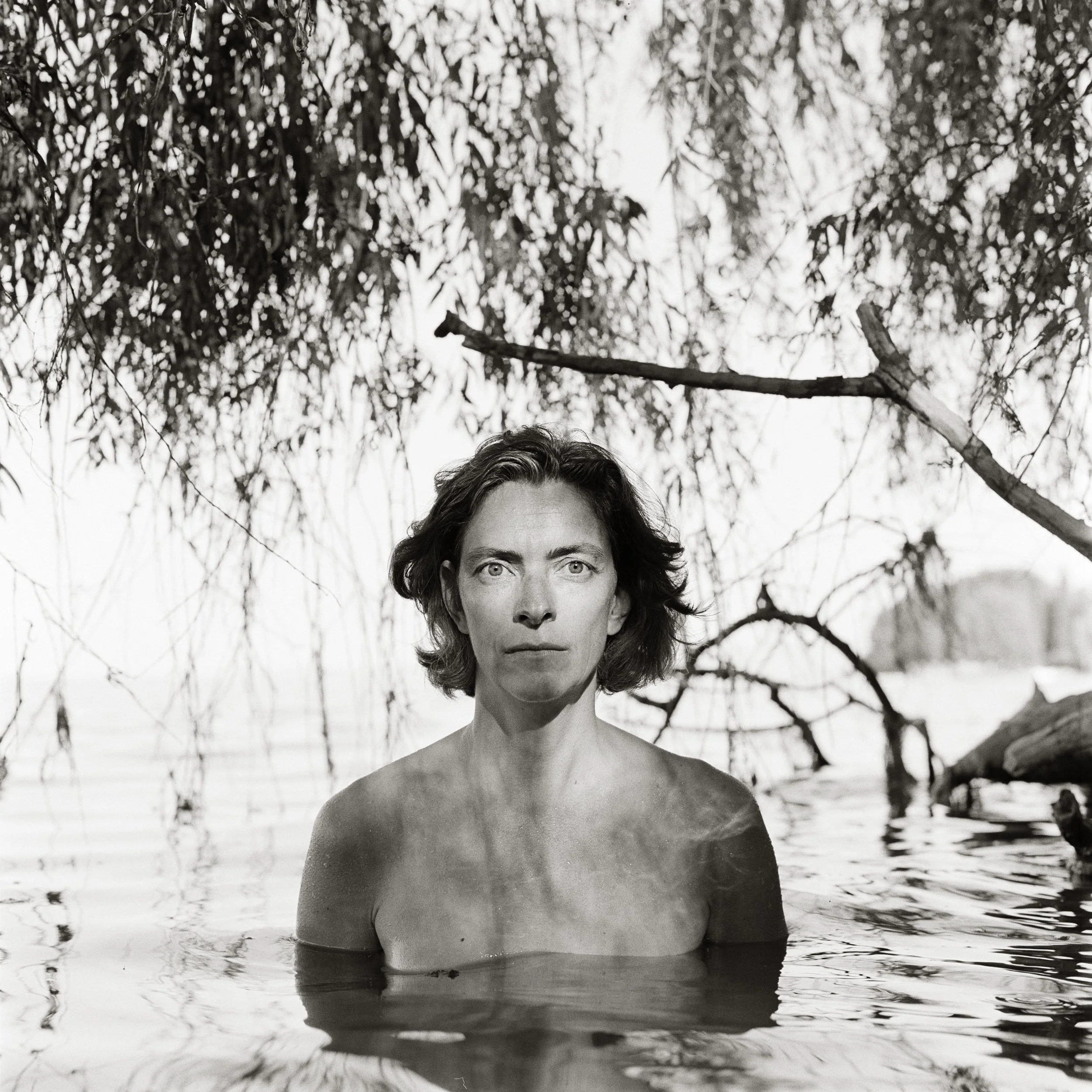 Christa. 100 x 100 cm. Silbergelatine Barytabzug.