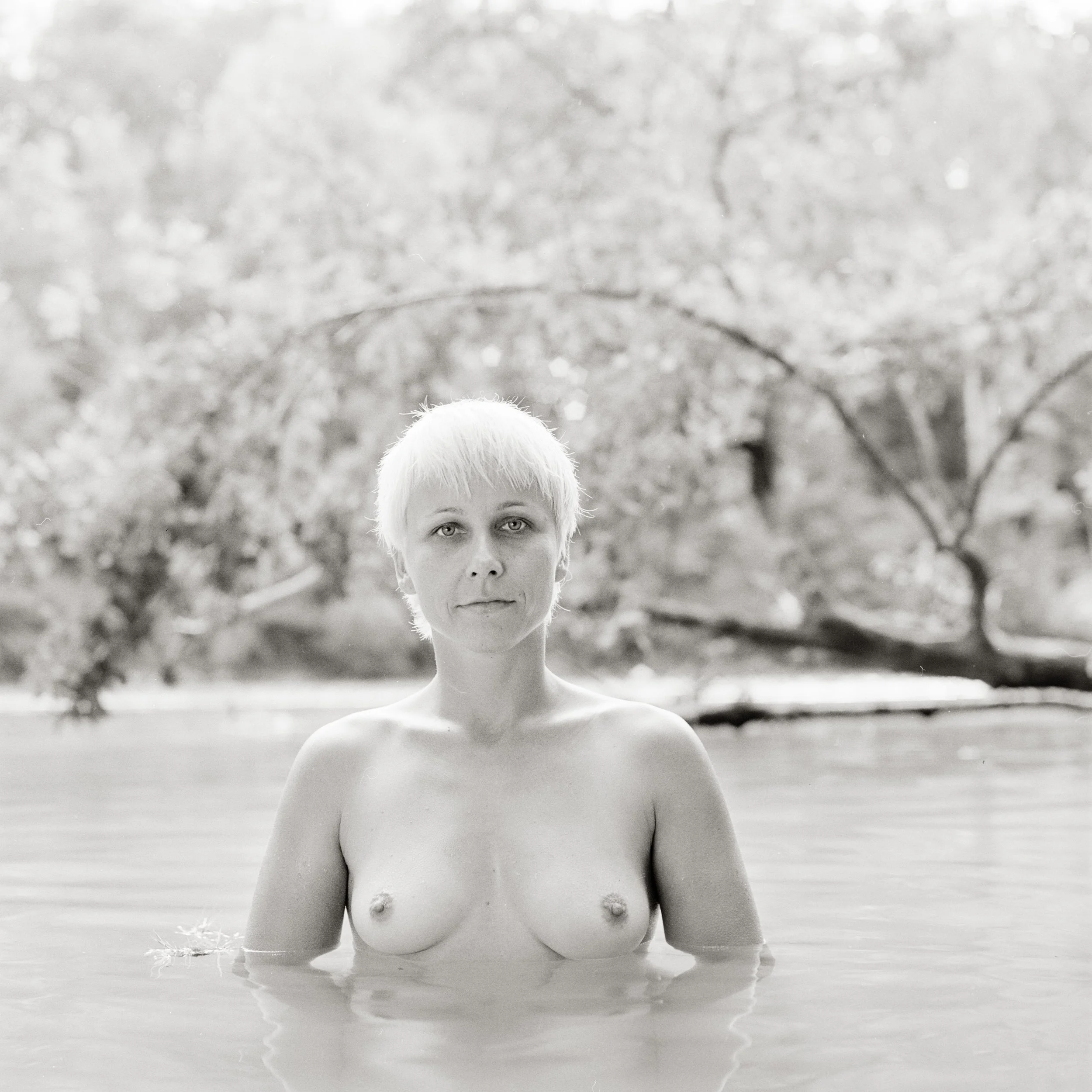 Rahel. 2015. 100 x 100 cm. Silbergelatine Barytabzug.