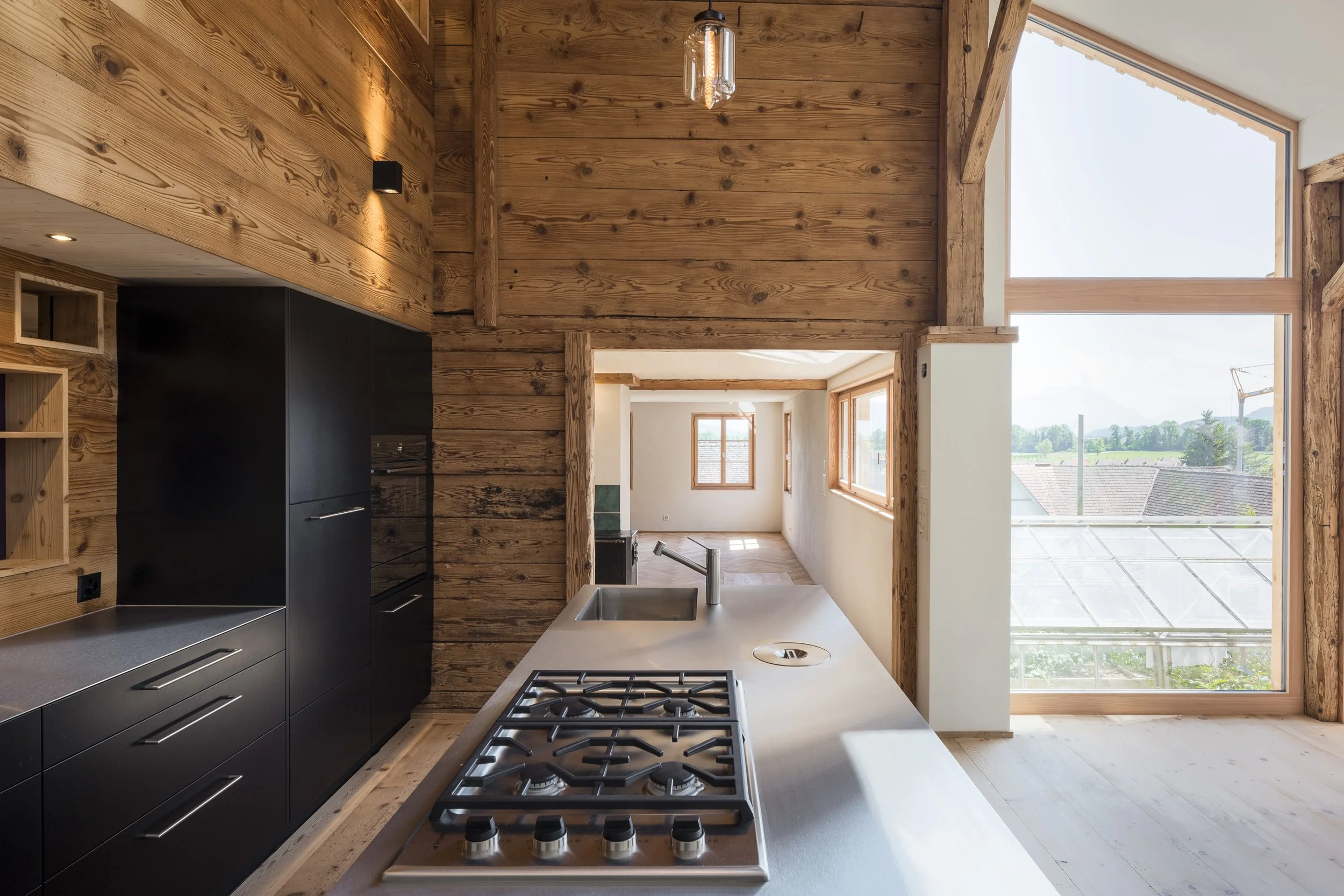 Umbau in Marbach. Philipp Hostettler, Architekt. 2016.