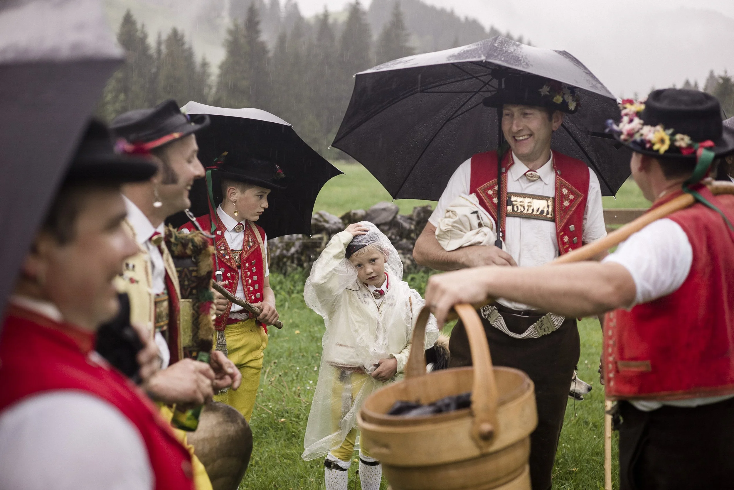 Alpaufzug im Appenzellerland. 2014.