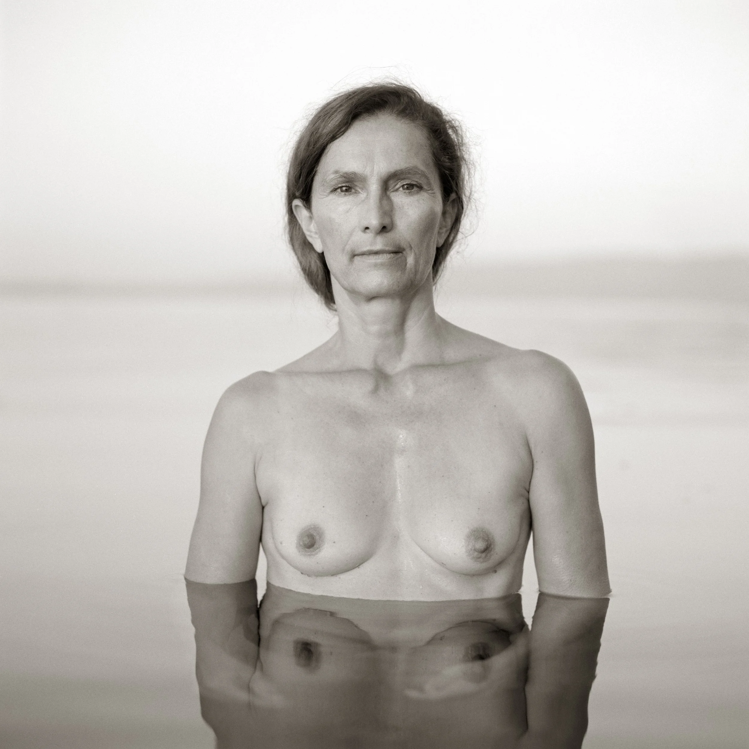 Christine. 2024. 100 x 100 cm. Silbergelatine Barytabzug.