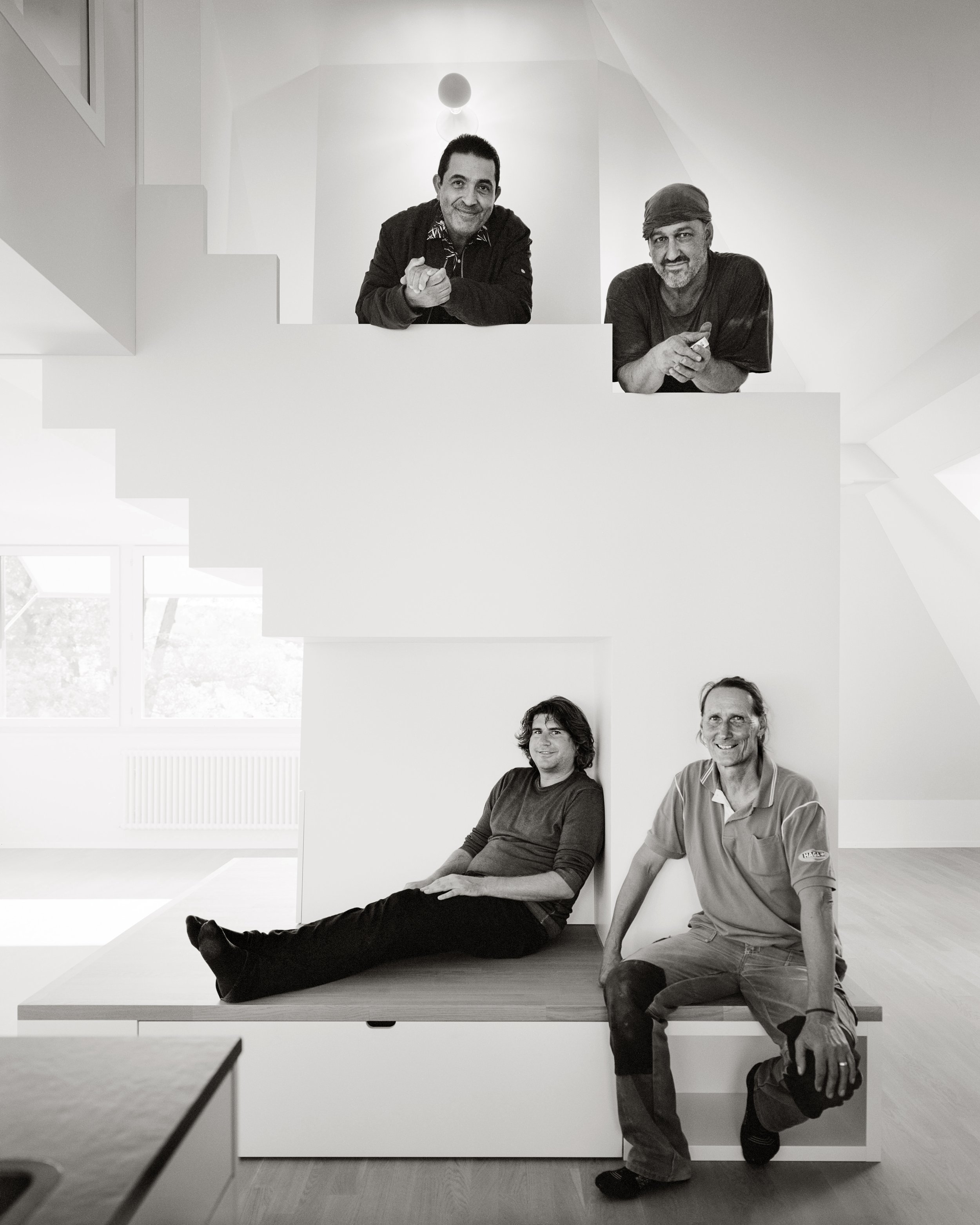 Der Architekt und die Handwerker. 2021.
