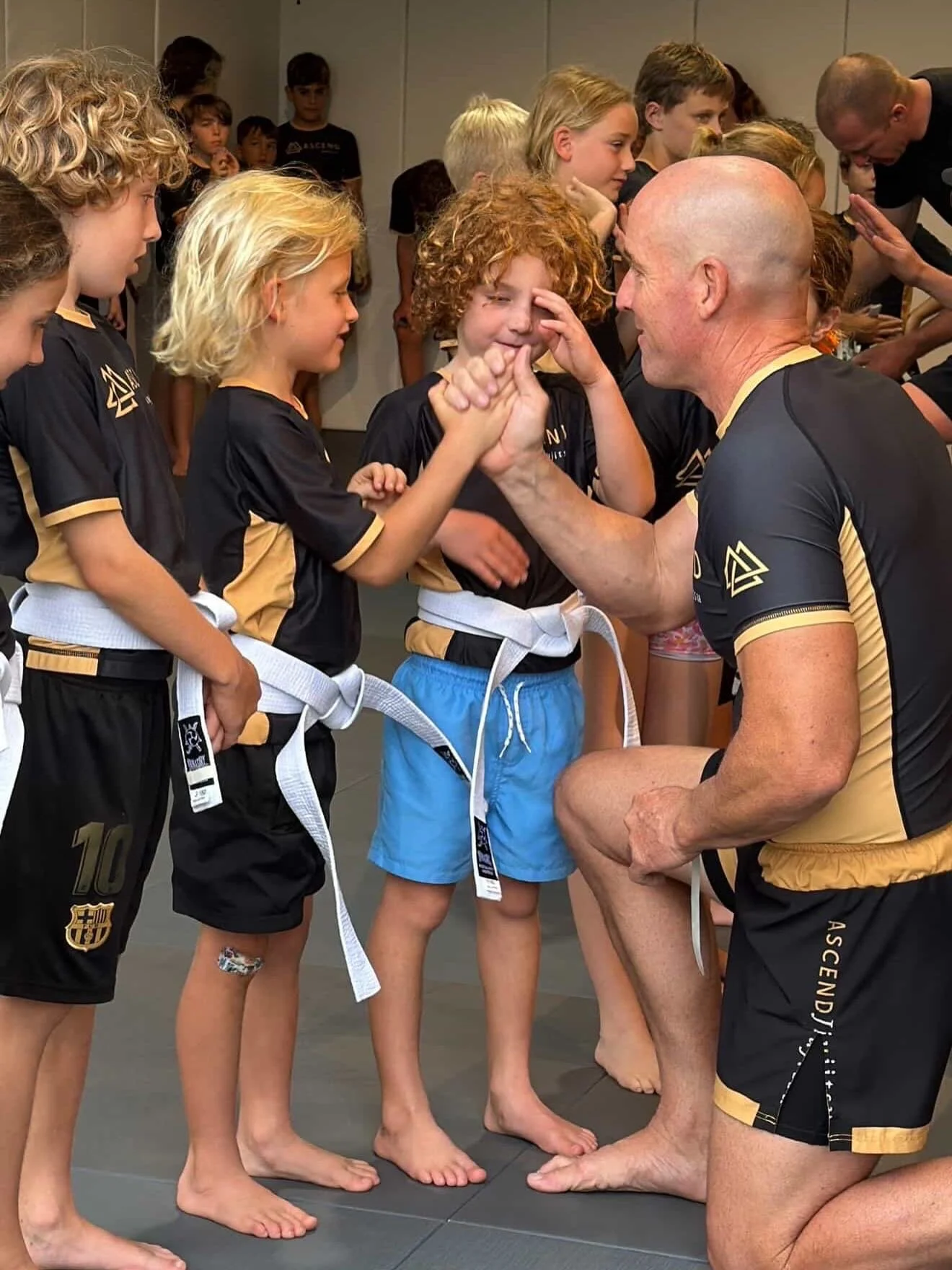 What an amazing afternoon. Near 40 students on the floor for grading. A massive thank you to @blasegrinner  @joshy_morriss  @ryandawson__  and Shane who give up their time to help these kids achieve their dreams. Our families are what make this gym w