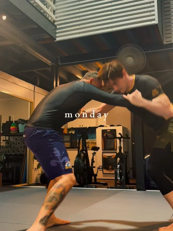 At ascend movement and  bjj we have some kind of training every single day. Bjj, boxing and striking you can mix up your week. You can train upto 9 sessions a week not including yoga, Pilates, breathe work, strength and functional movement. There is 
