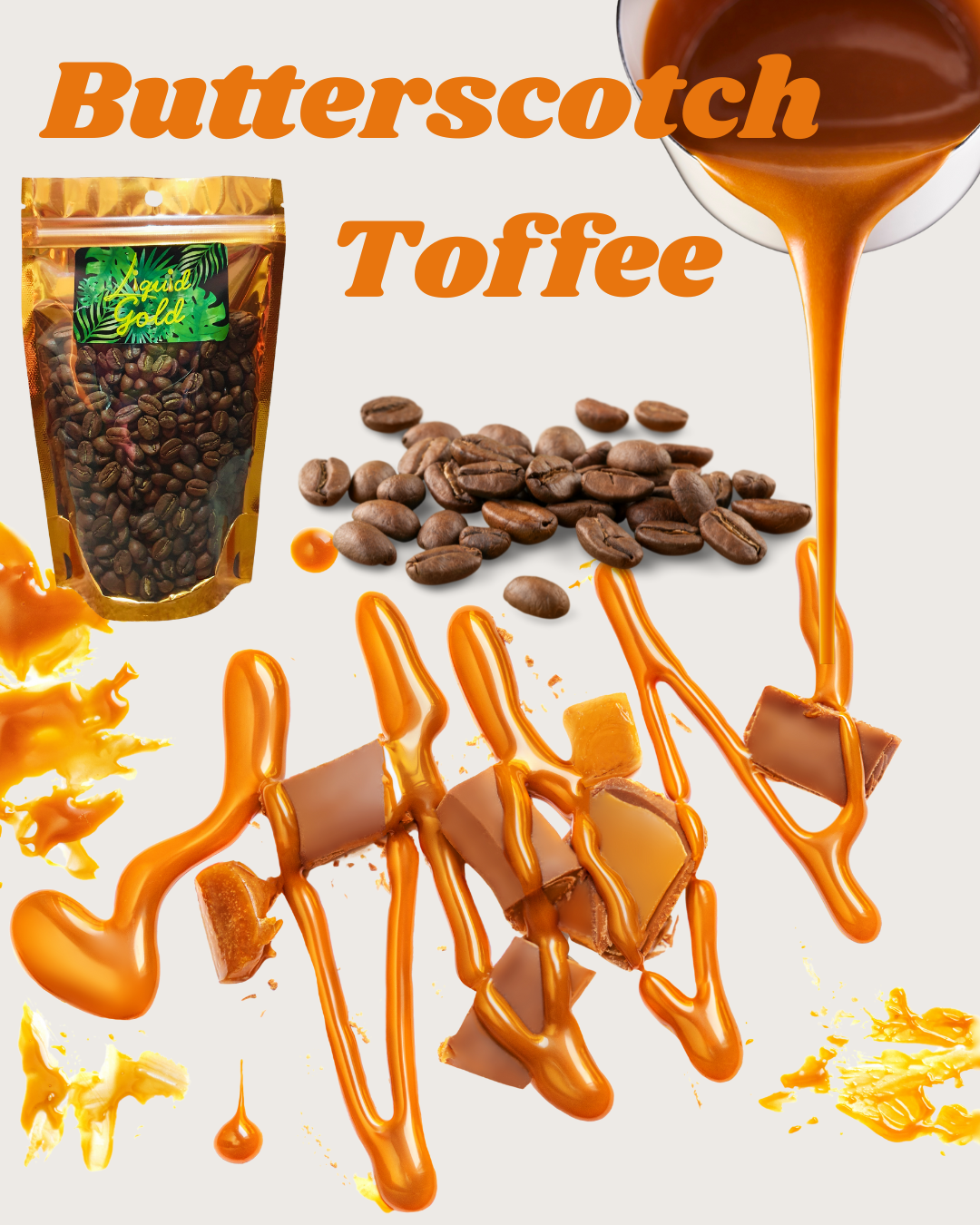 PRE-OREDER Butterscotch Toffee 1KG