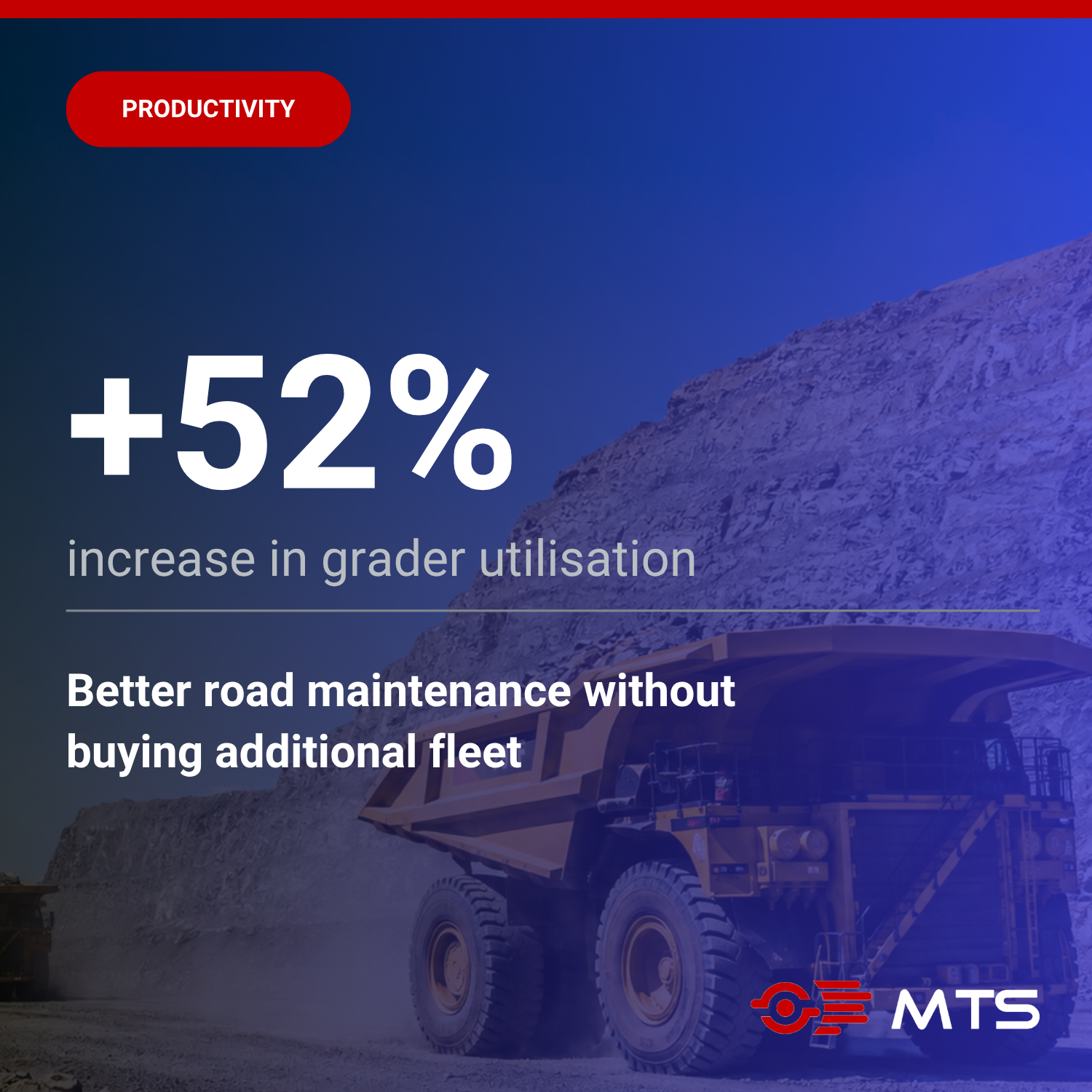 Effective use of Aux fleet – Motor Graders