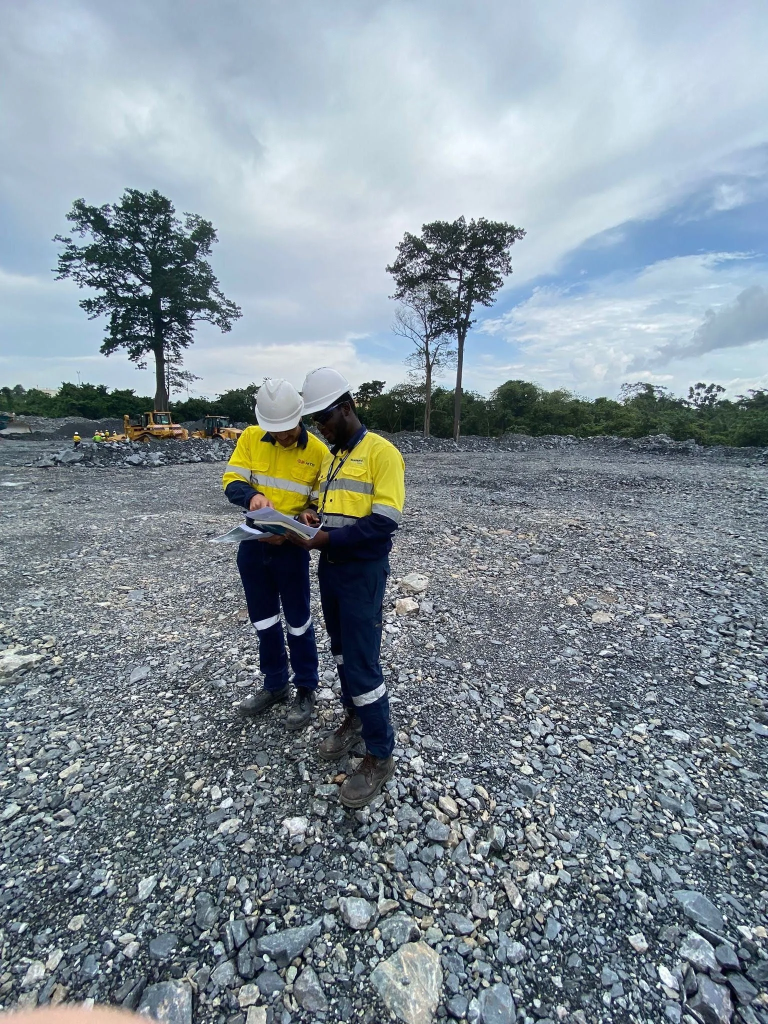 MTS experts on mine site in Ghana