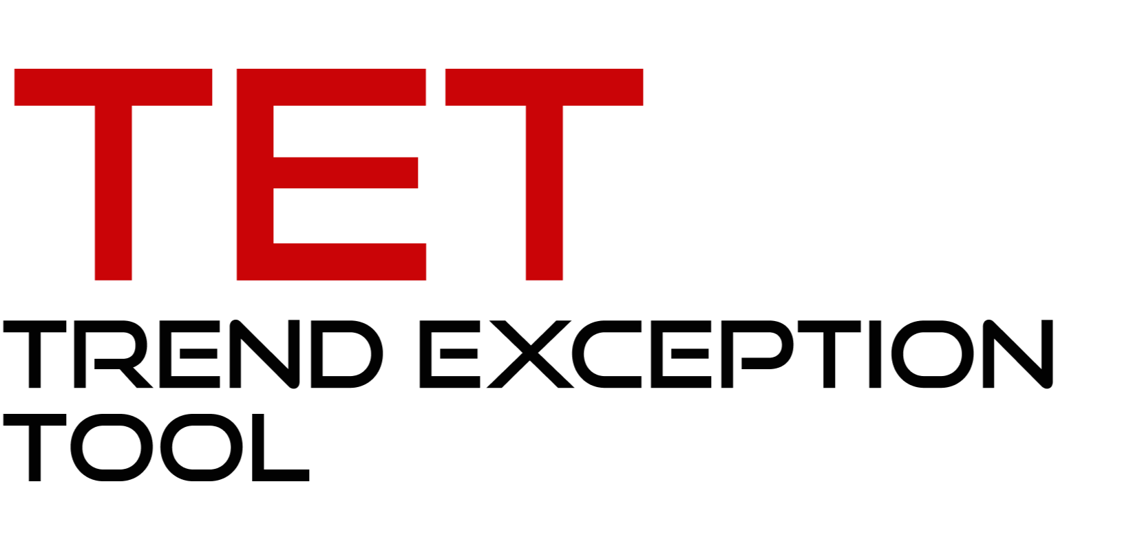 TET (Trend Exception Tool)