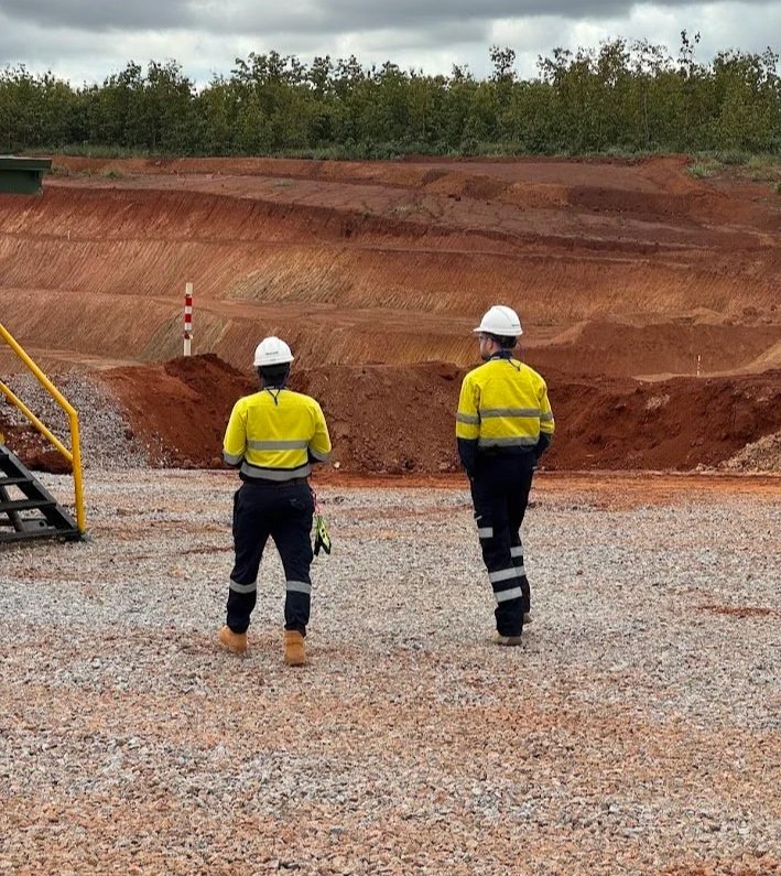 MTS expert Jonny Witter on mine site in Ghana