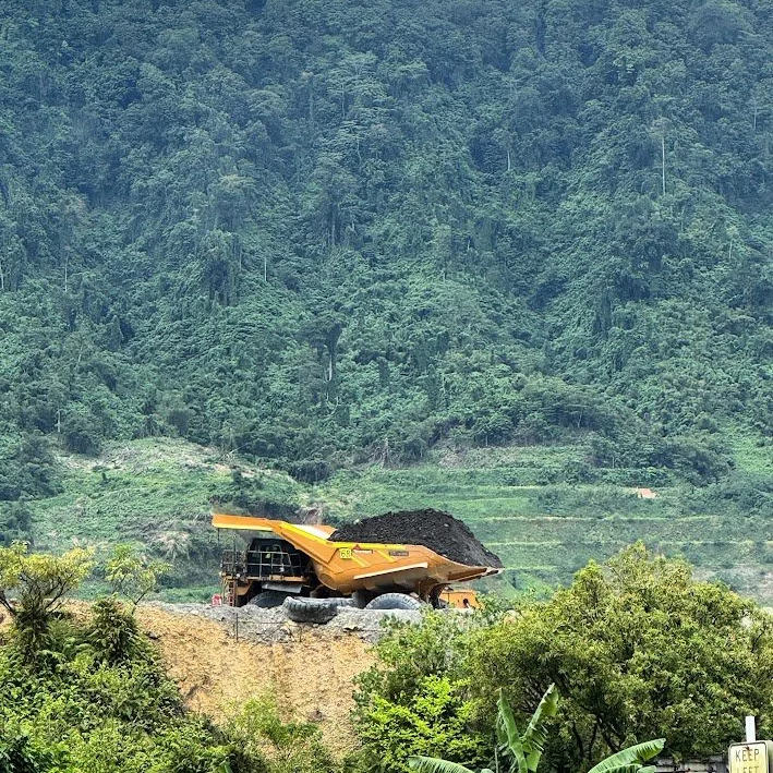 Haul Truck on mine site in Papua New Guinea