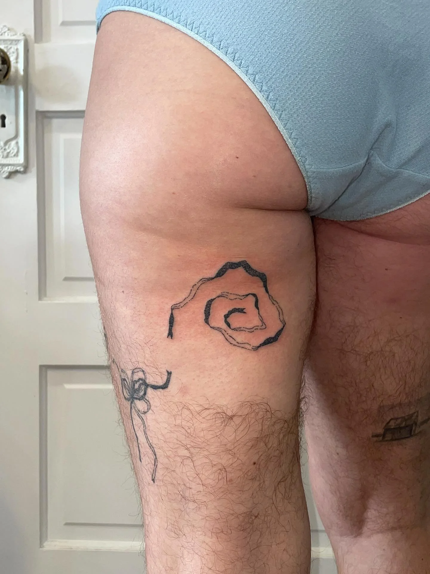 handpoked spiral 4 handpoked spiral with my sweet baby @hot_paws_pokes !!! <3