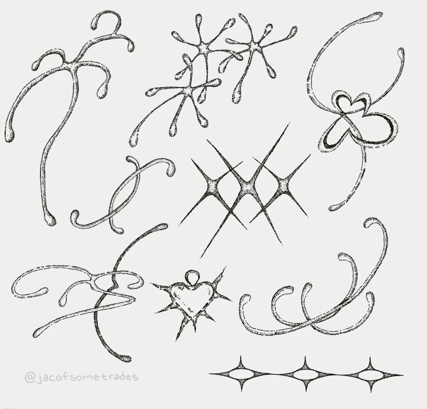 NEW FLASH!!! booking link in bio &lt;3
would love to do these stippled or solid, black or any color !!!! been loving stippled blueeeee lately
thank ya thank ya!

.
.
.
.
.
.
.
.
.
.
#handpoked #handpokedtattoo #handpoketattoo #stickandpoketattoo #sti