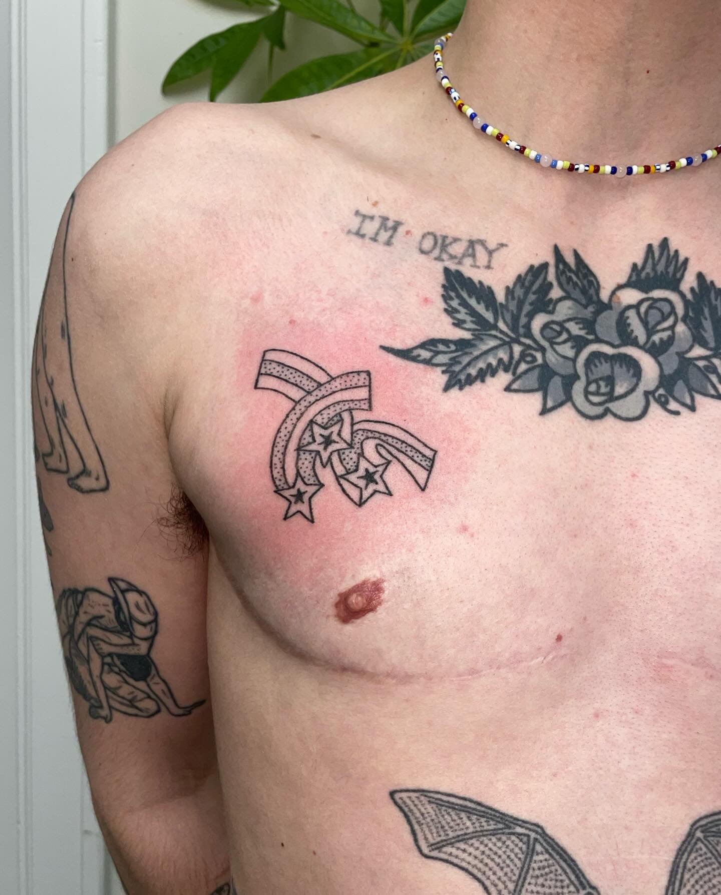 oh yeah dooooood handpoked for Arlo :) + healed butterfly freak