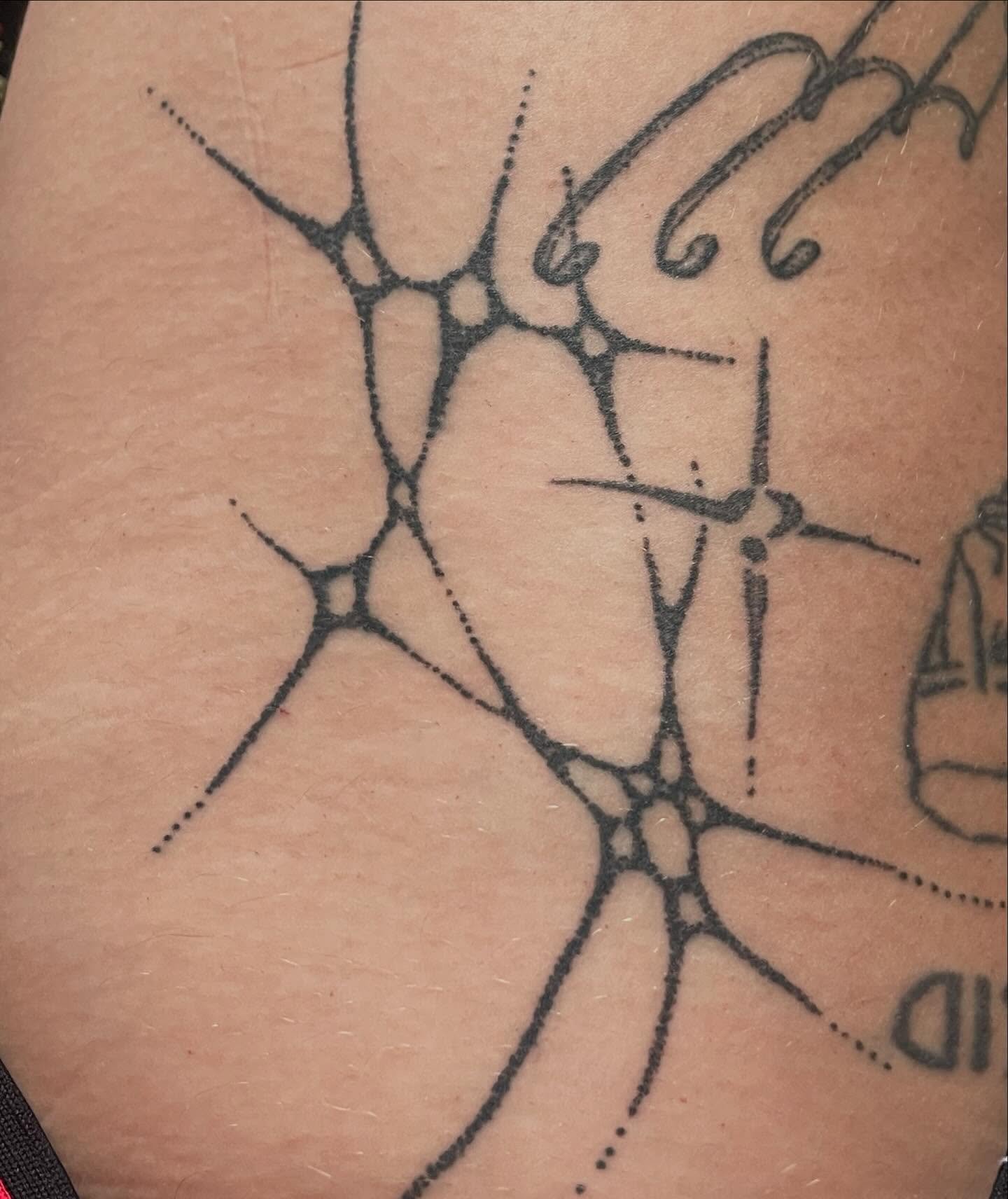 on me by me in the last few months ,,,, got some free time tmrw 2 tat! Check story for more info 💿🪜🎞️

#seattletattoo #seattletattooartist #handpokeartist #stickandpoke #handpokedtattoo