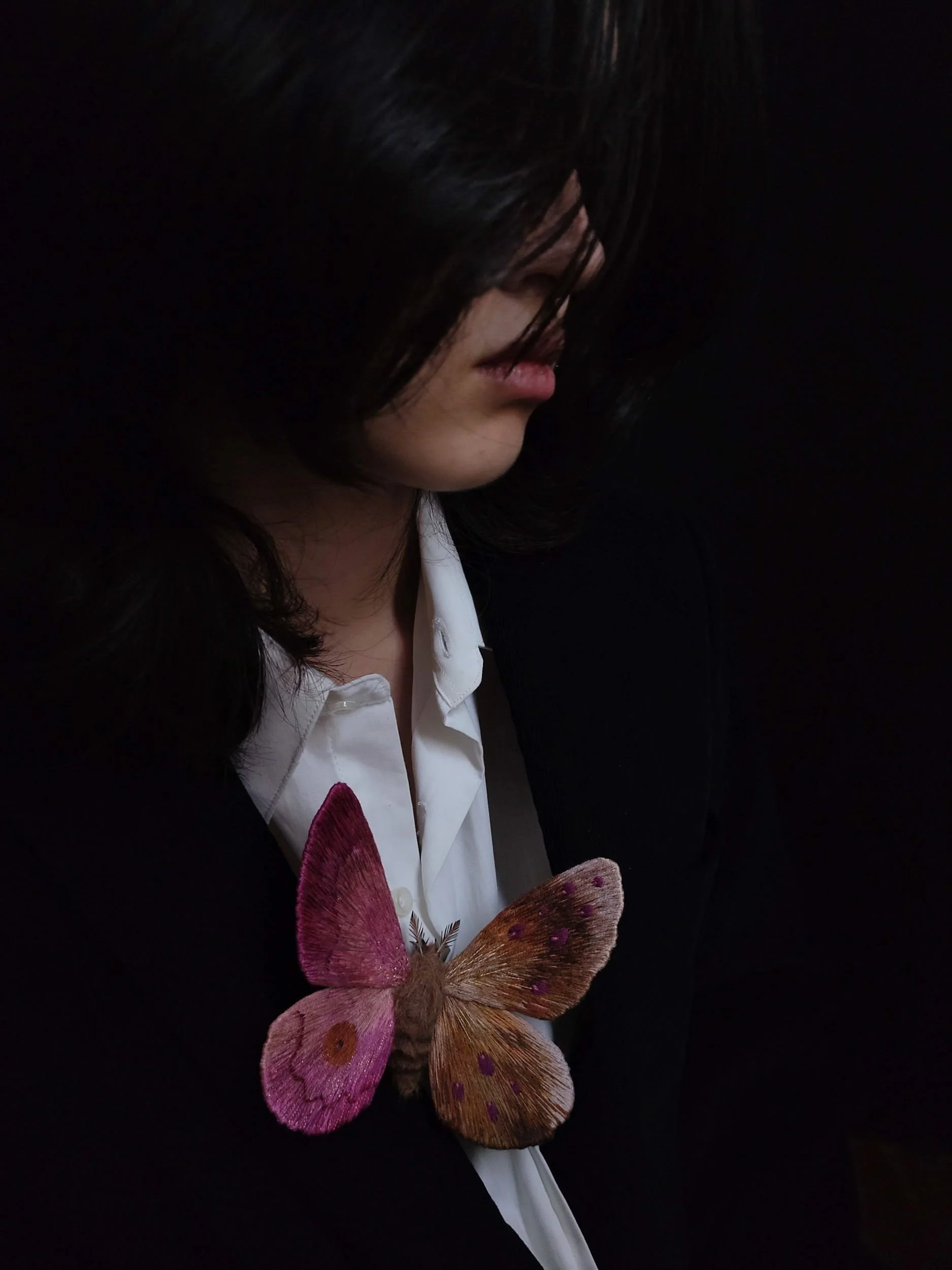 Brooch - Original design moth