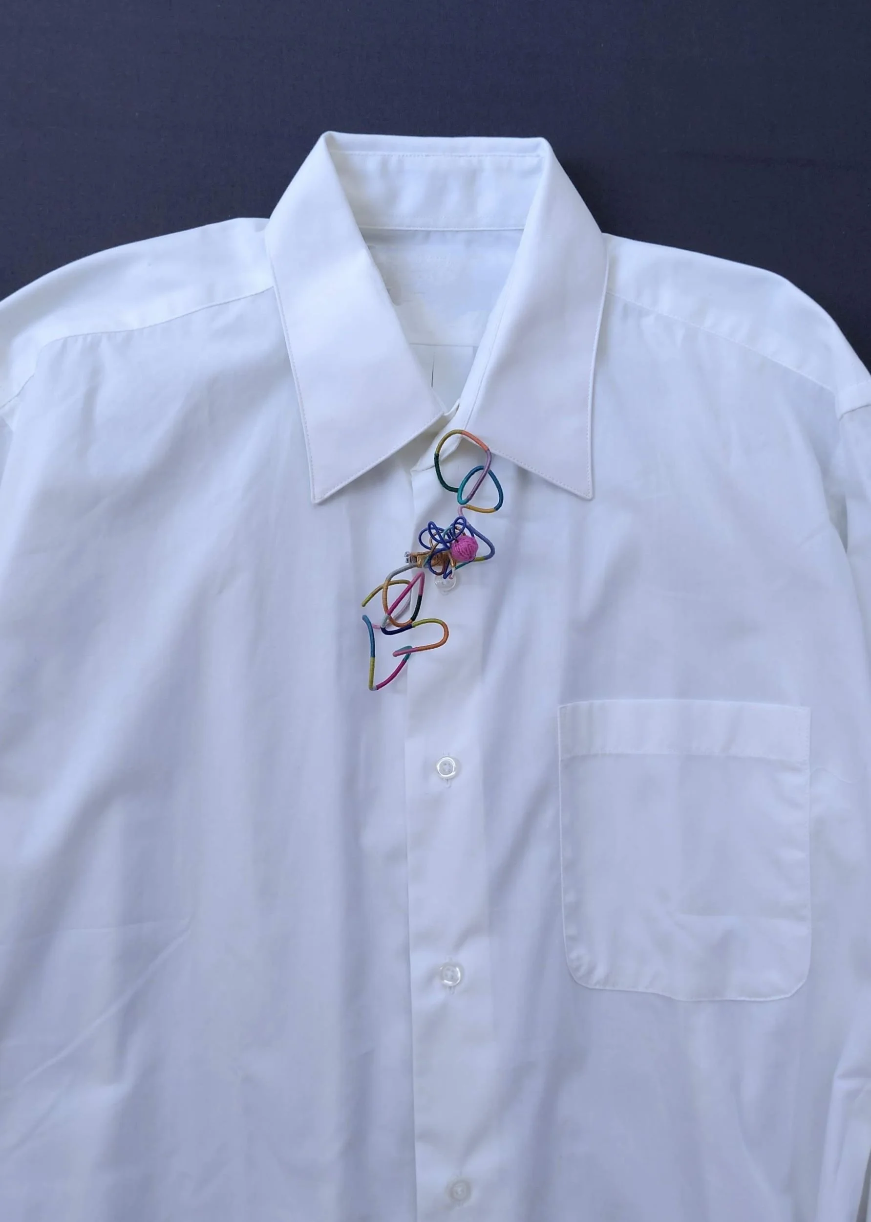 Brooch - LInes and colors