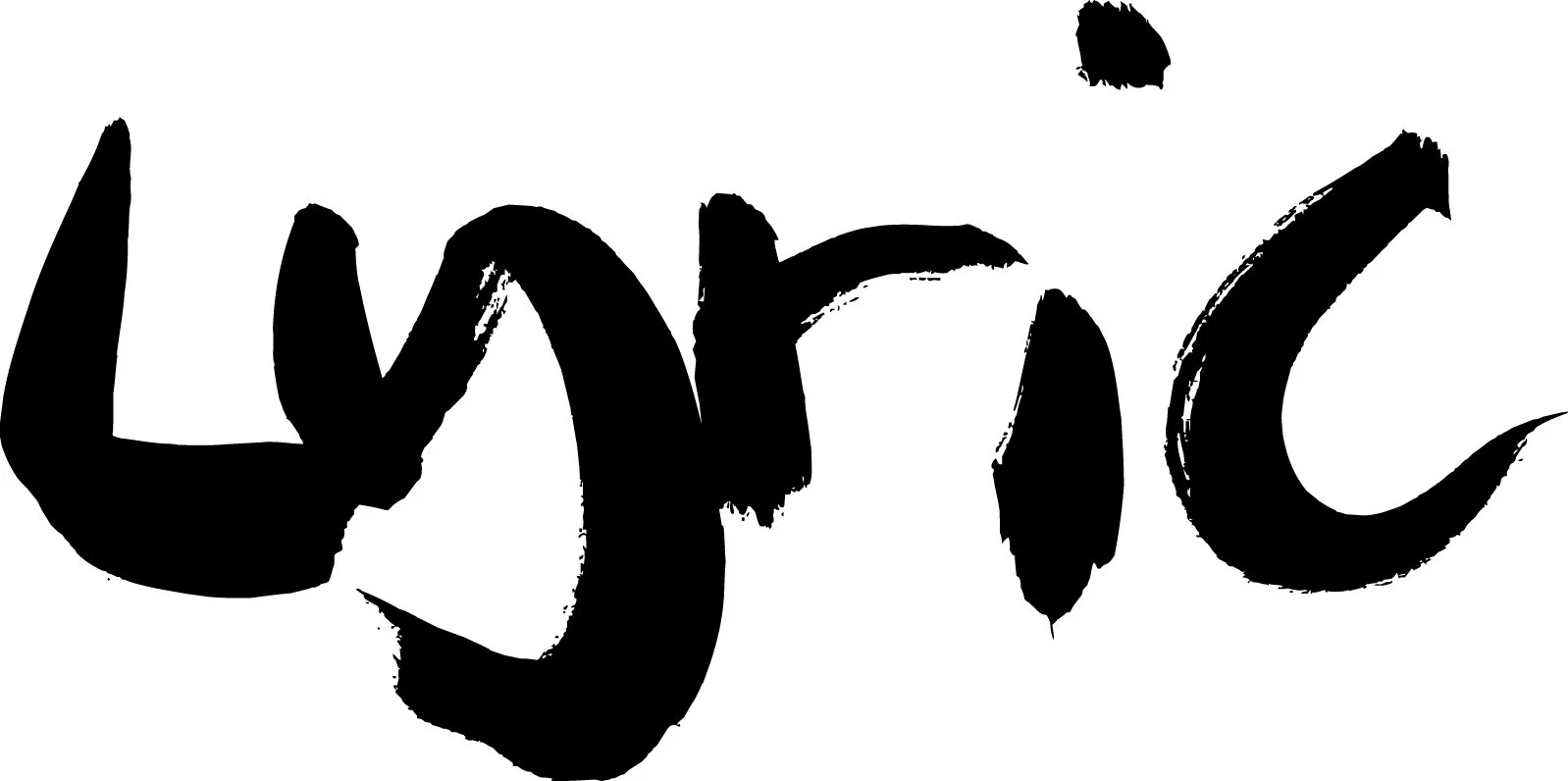Black graffiti-style text spelling 'Love' on a white background.