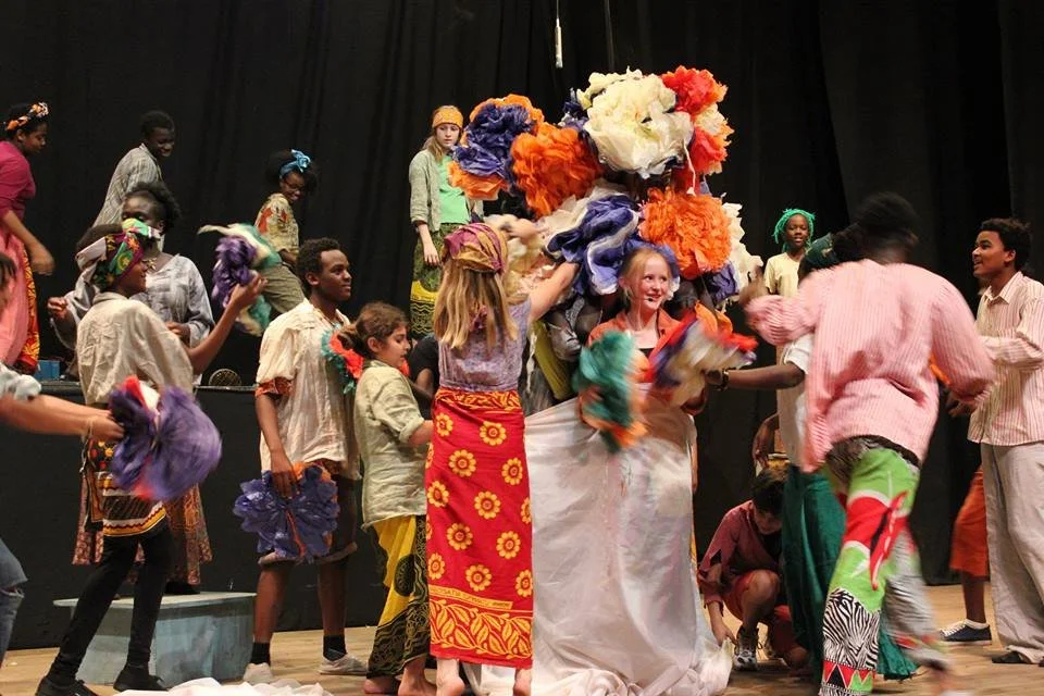 Youth Theatre Kenya- Kesho Amahoro 2015- Flowers