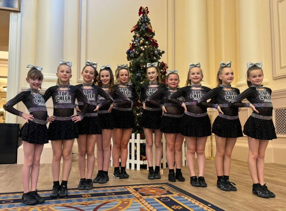 The Cosmic Under 12 Level 2 team from Top Cheer athletics.JPG