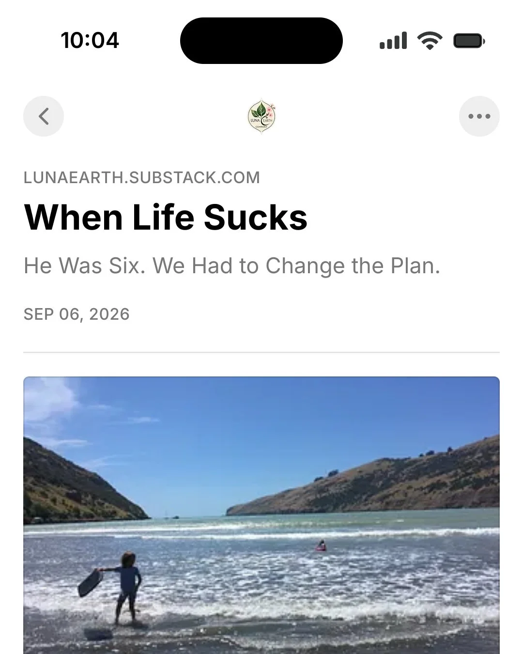 When life sucks