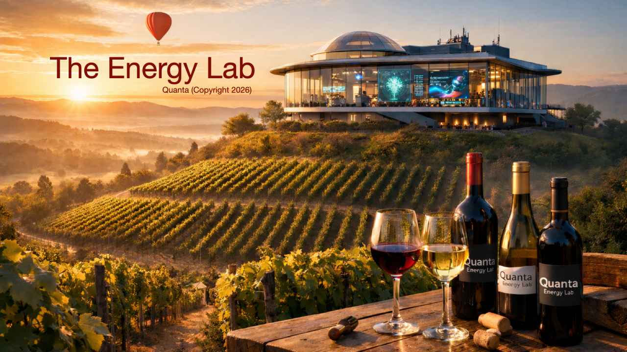 From the grape to the wine, to the Energy Lab and consciousness