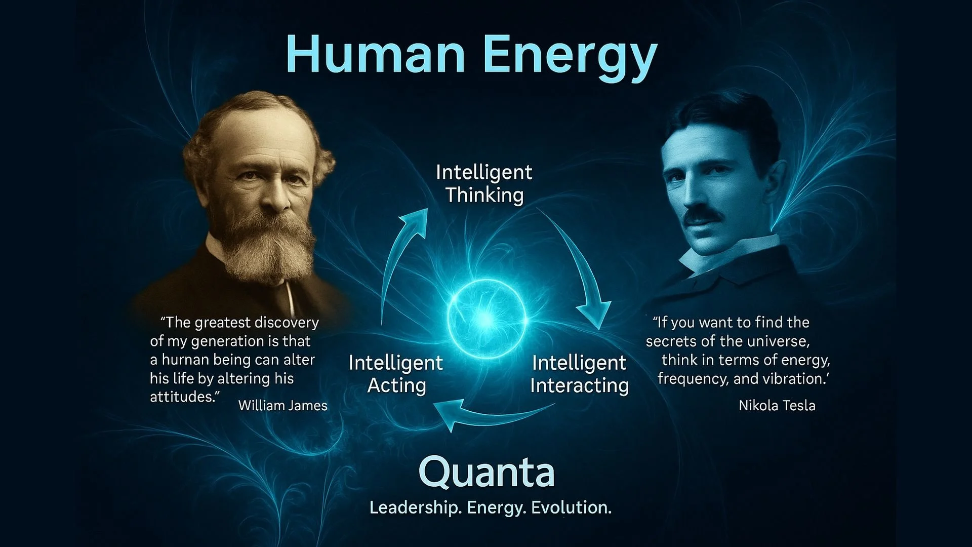 William James and Nikola Tesla Connection