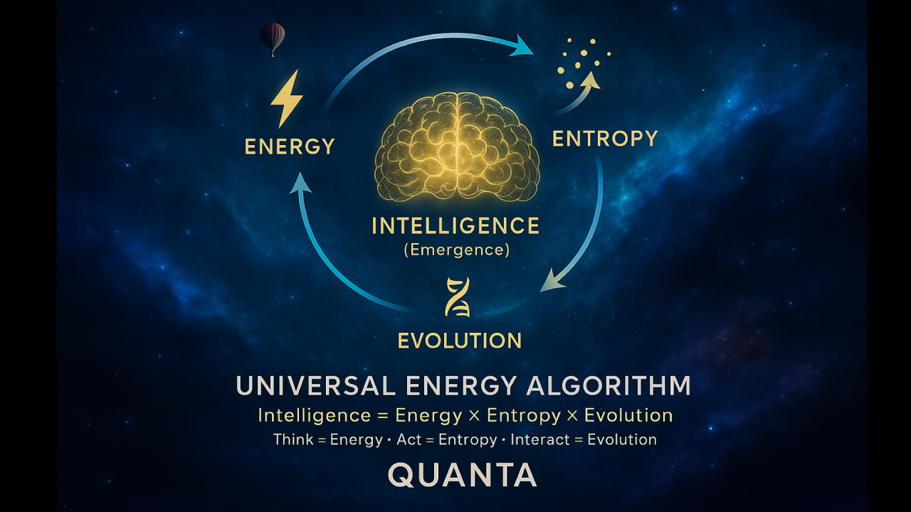 The Algorithm That Thinks: How Energy Becomes Intelligence By John Raddall | CEO, Quanta Consulting