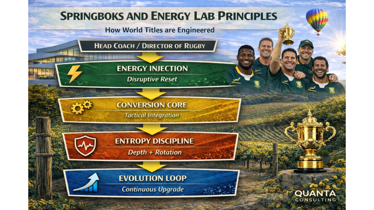 AI Demands a Game Changing Response from Humans. Springboks Show the Way.