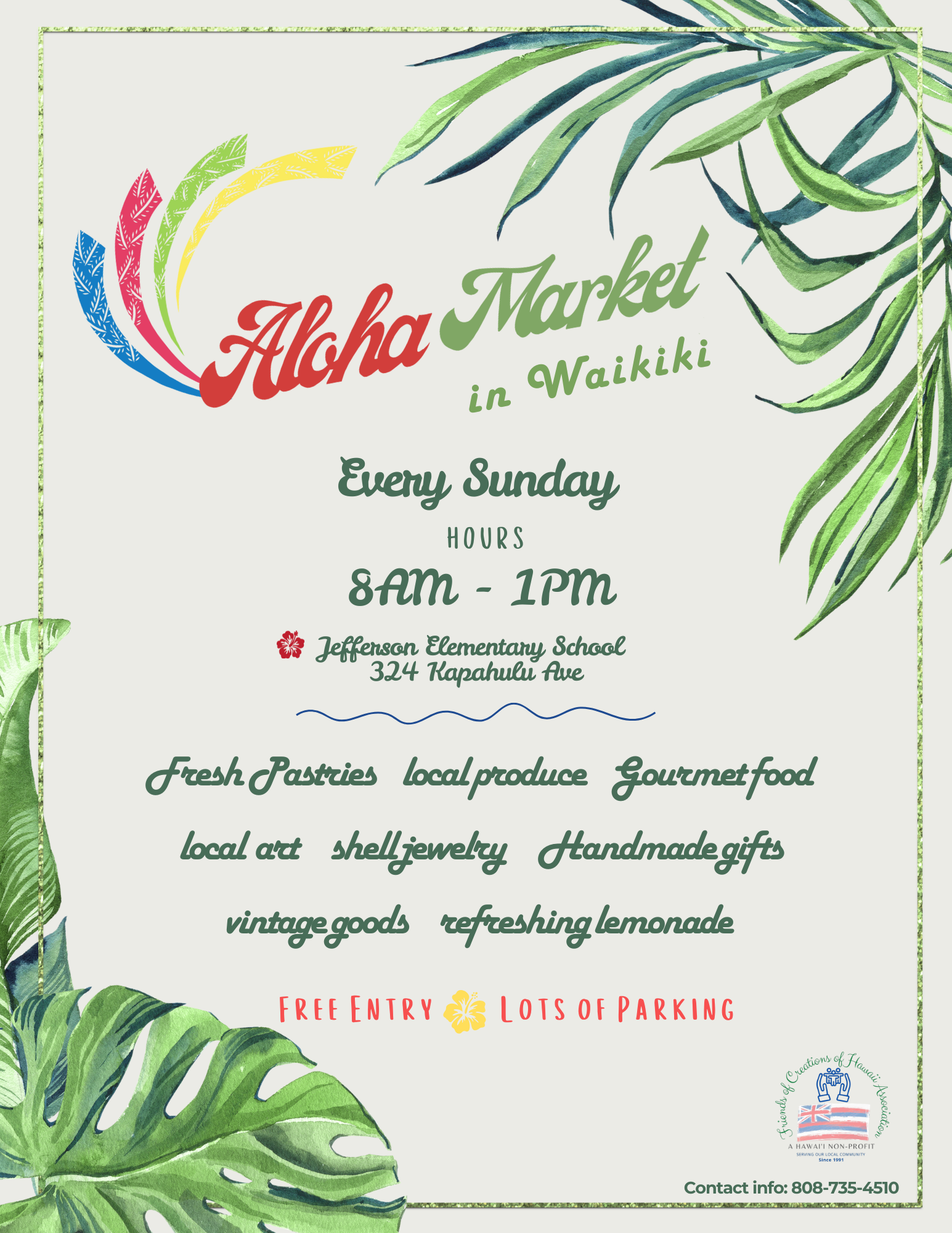 Aloha Market in Waikiki