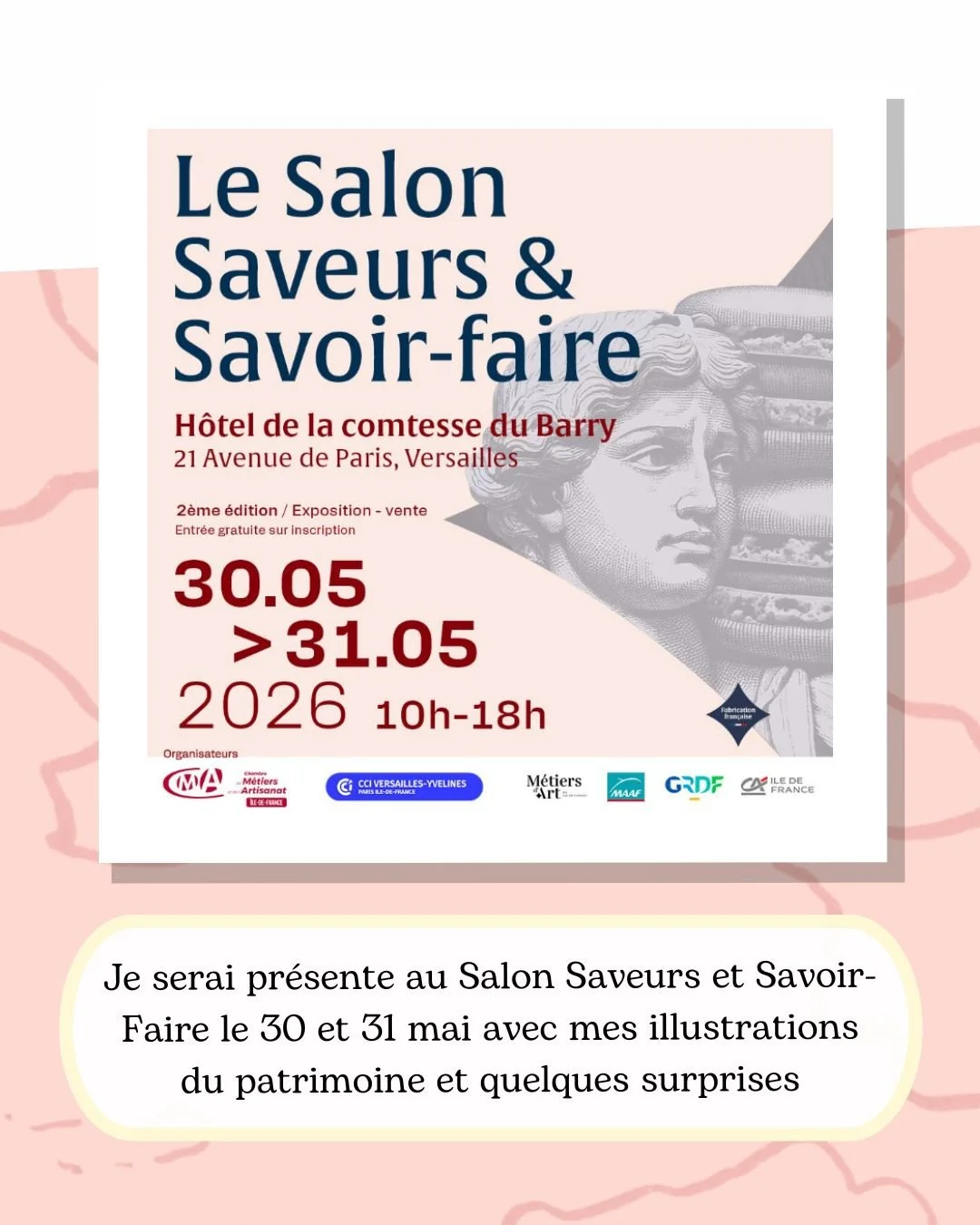 Je participe à un salon d’art et d’artisanat dans les Yvelines