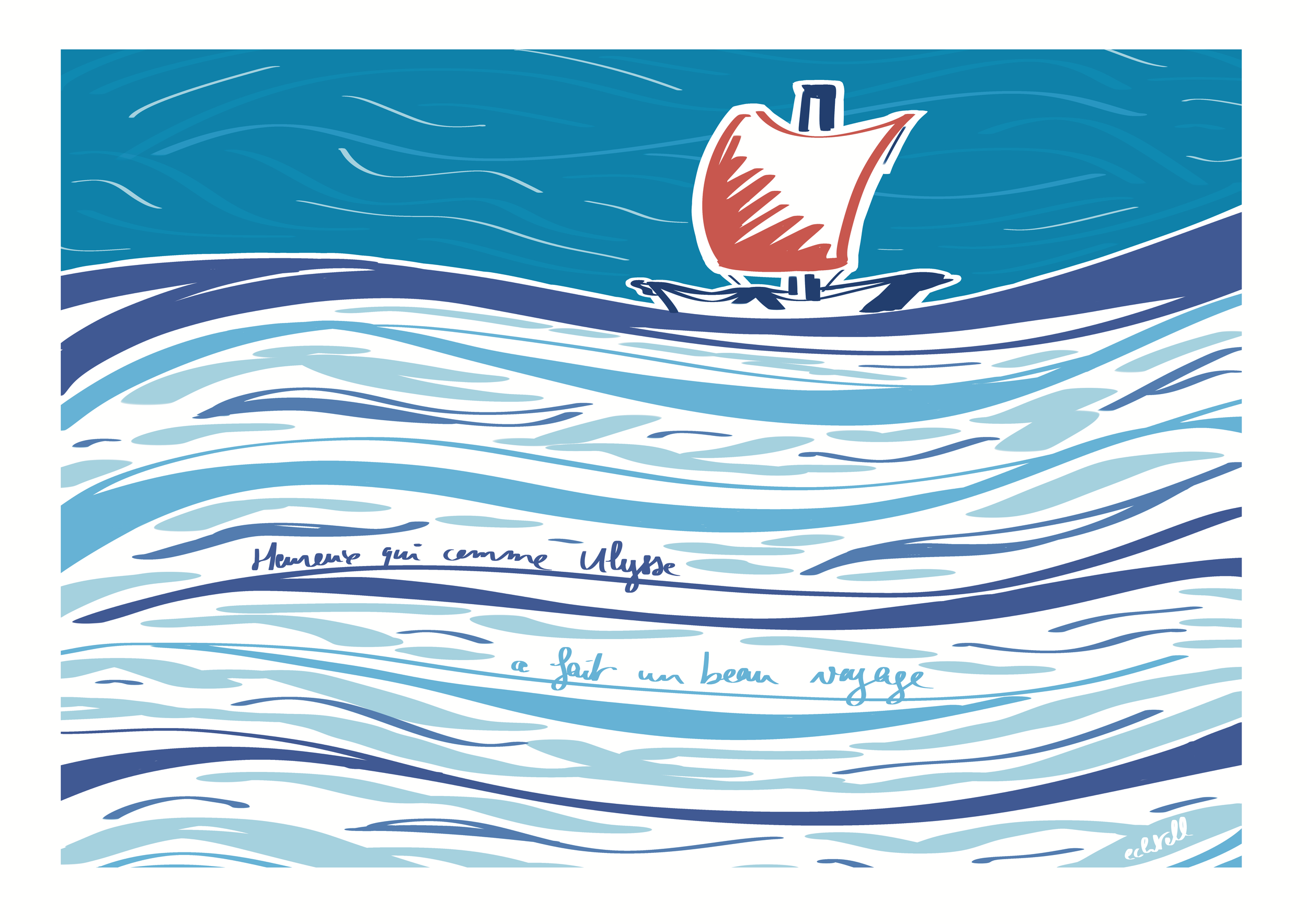 Nouvelle illustration inspirée de L'Odyssée de Christopher Nolan !