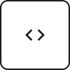 Ein schwarzes Icon mit zwei nach links gerichteten Pfeilen in der Mitte.